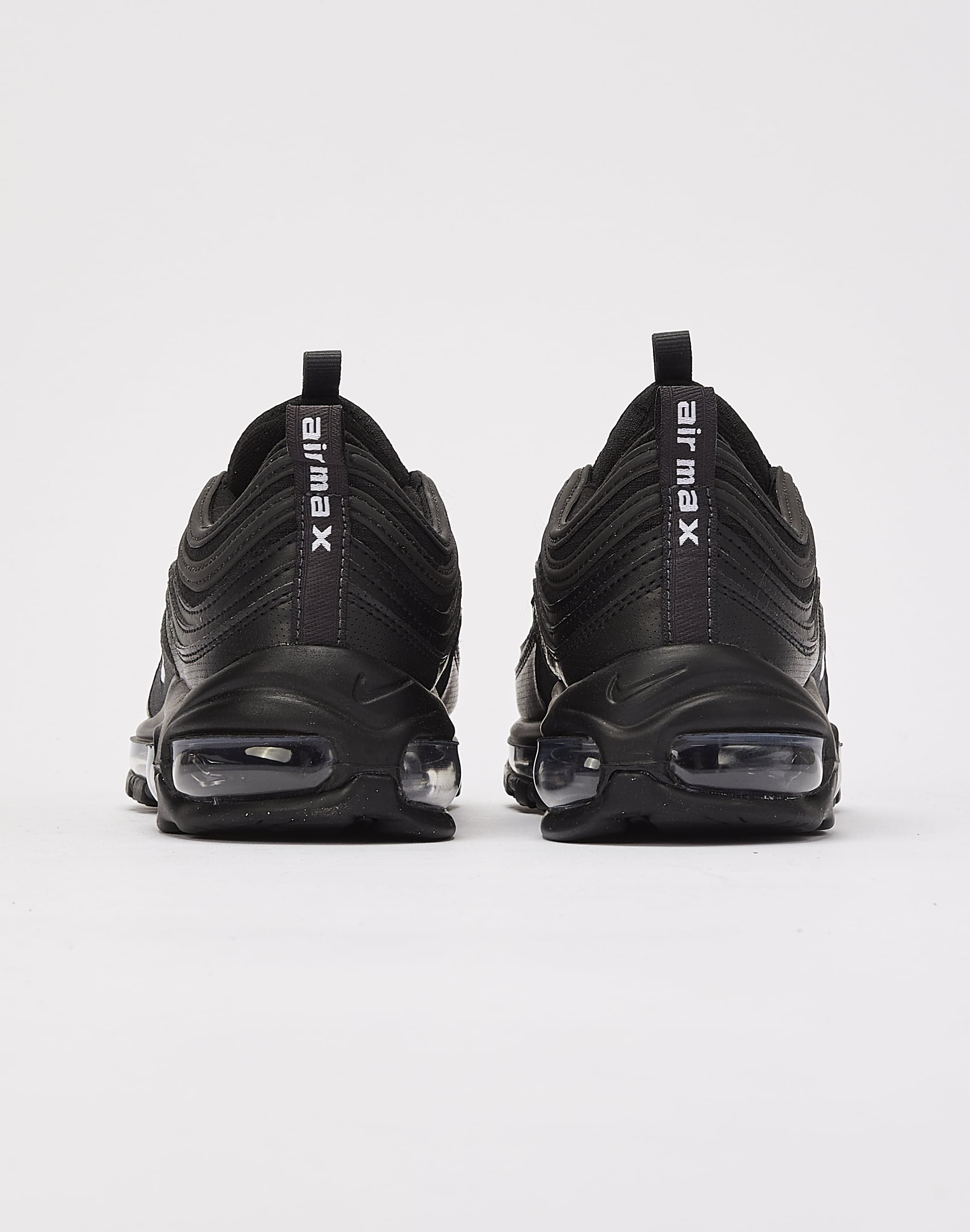 Nike NIKE AIR MAX 97 (GS), Boy's Running Shoe, Black White