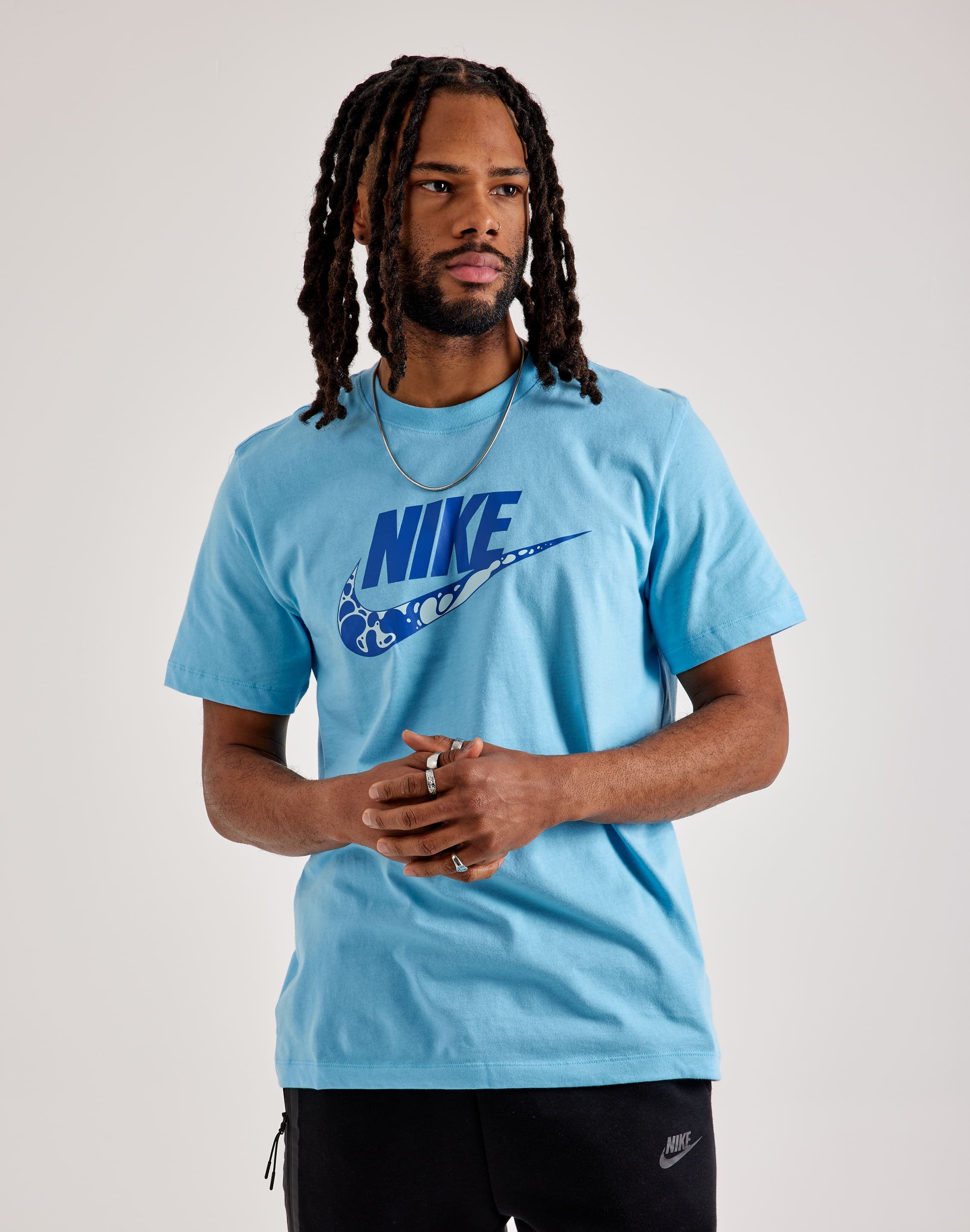 NIKE FUTURO TEE Collection Brasil Soccer Football T-Shirt XL Blue