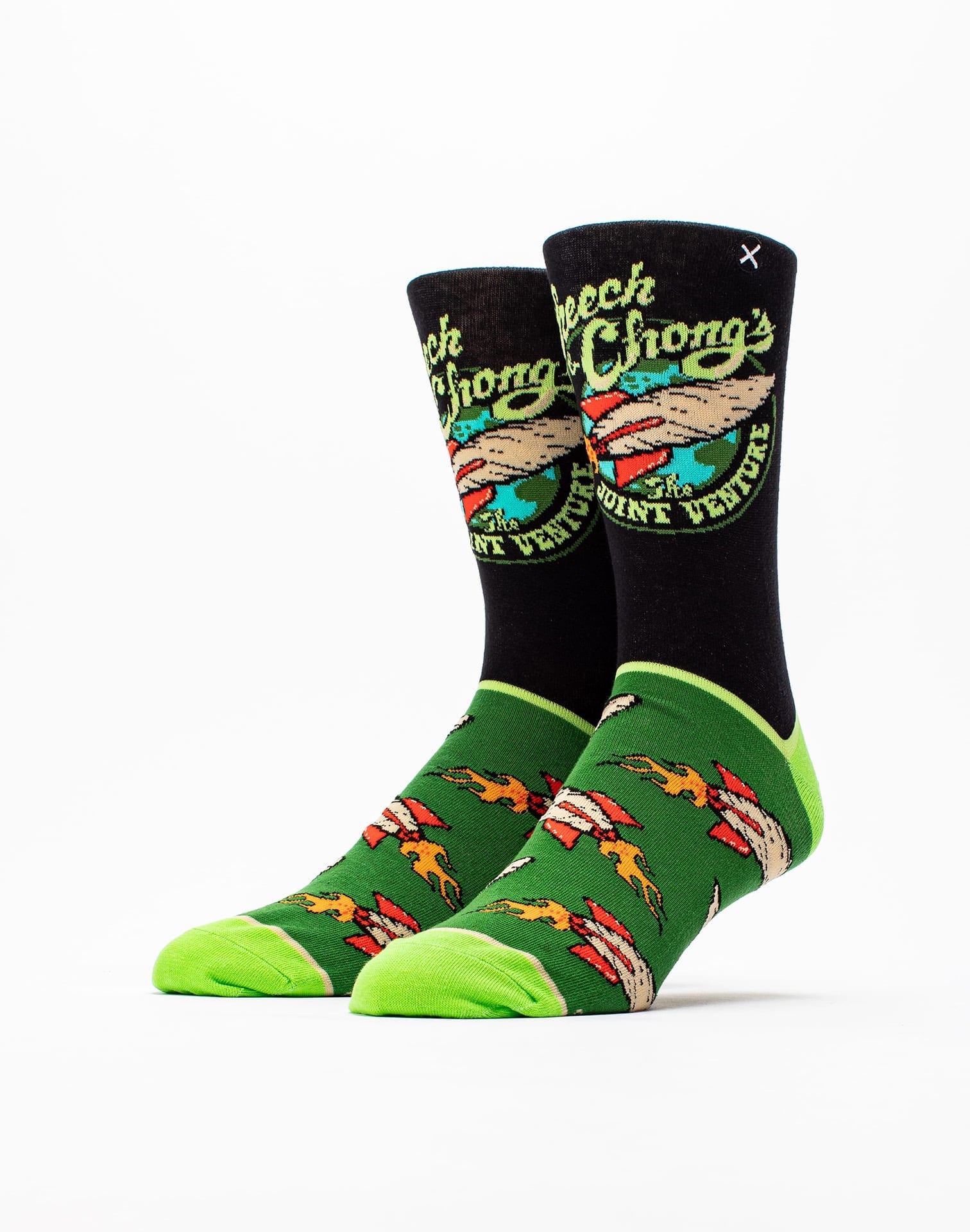 Photo of Odd Sox Cheech & Chong's Joint Venture Crew Socks