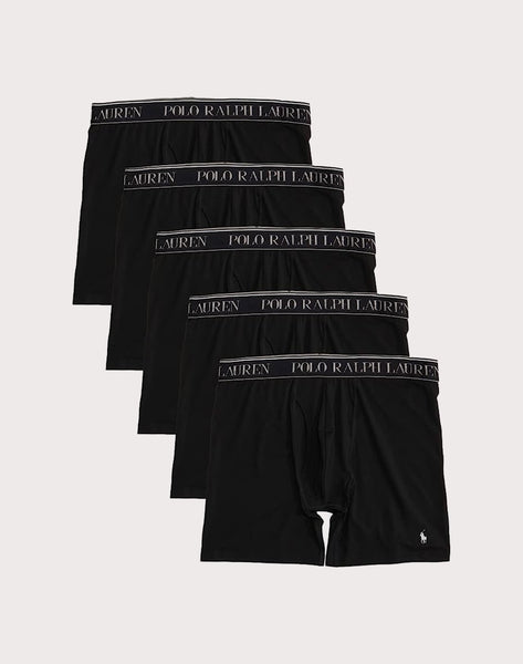 Polo Ralph Lauren Classic-Fit Microfiber Boxers 5-Pack – DTLR