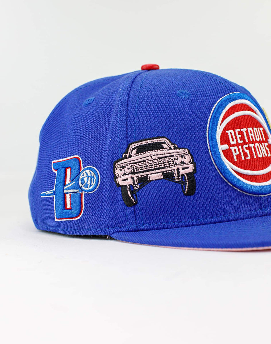 Pro Standard Nba Detroit Pistons Double Front Snapback – DTLR