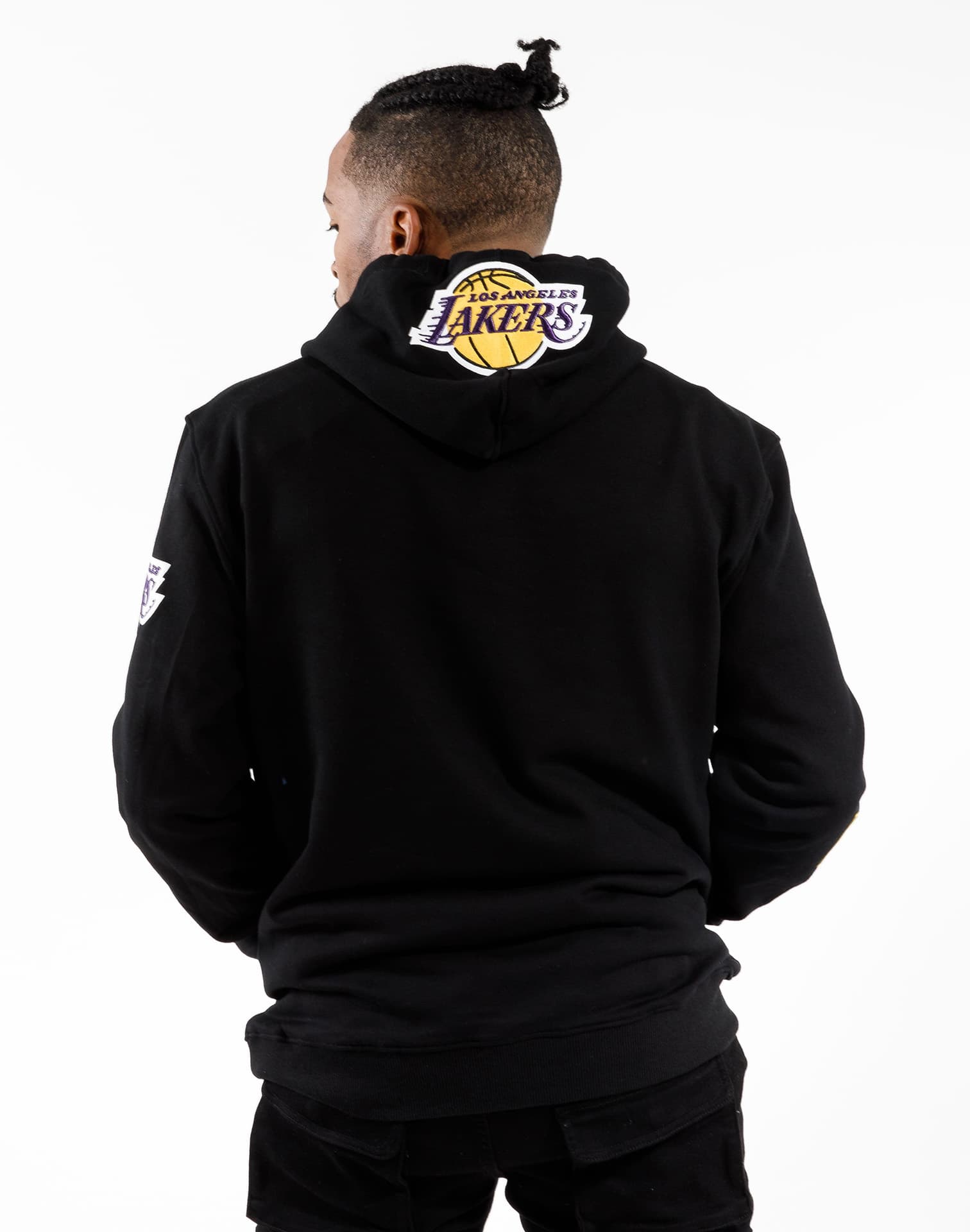 the lakers check the credits black hoodie