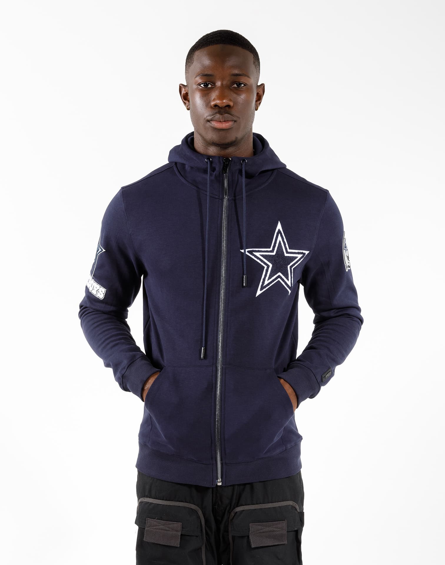 Pro Standard NFL DALLAS COWBOYS LOGO FULL-ZIP HOODIE – DTLR