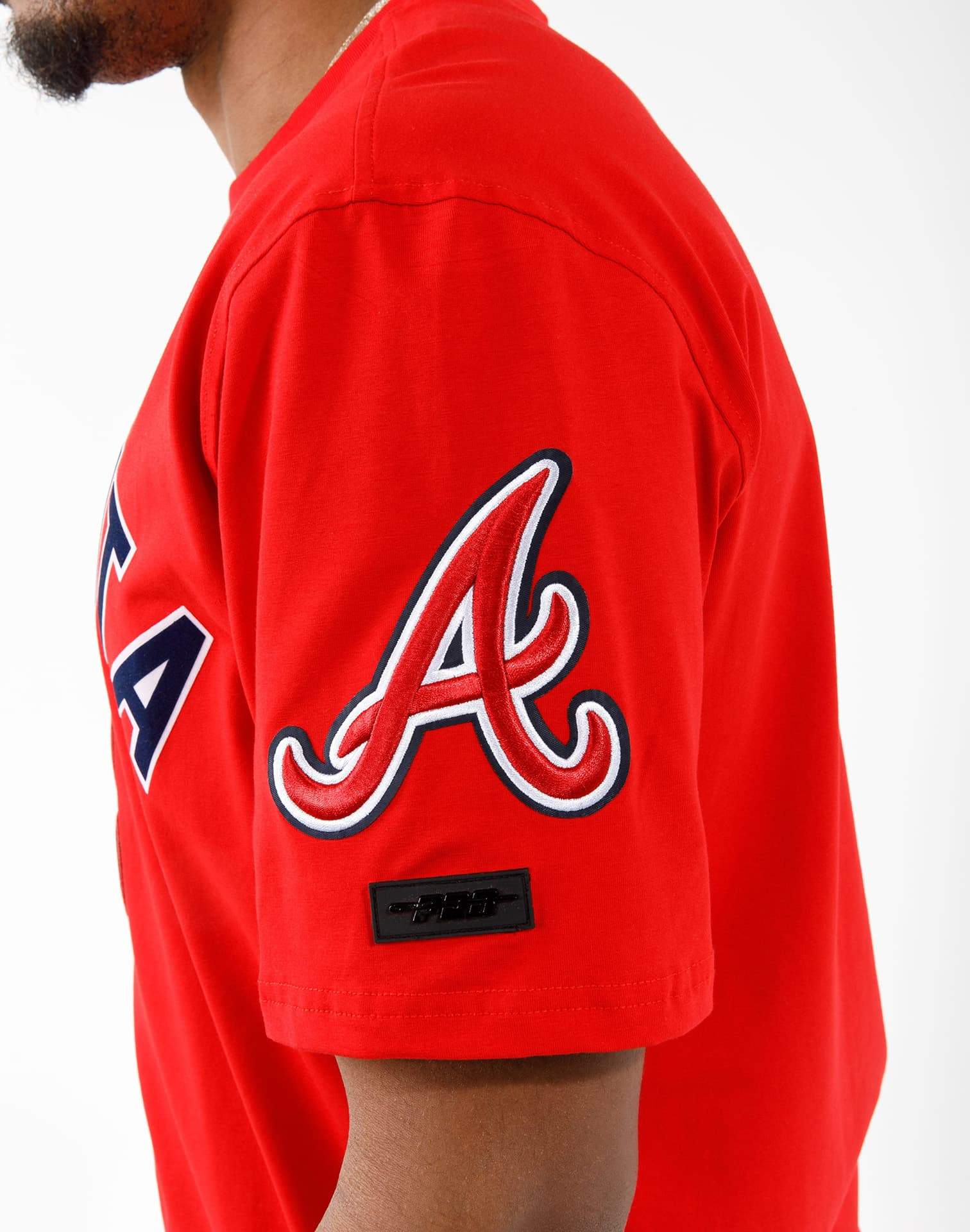 Photo of Pro Standard MLB ATLANTA BRAVES STACKED LOGO TEE