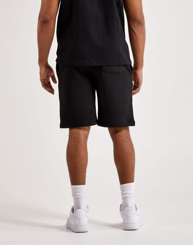 Fleece shorts with maxi Oval D logo
