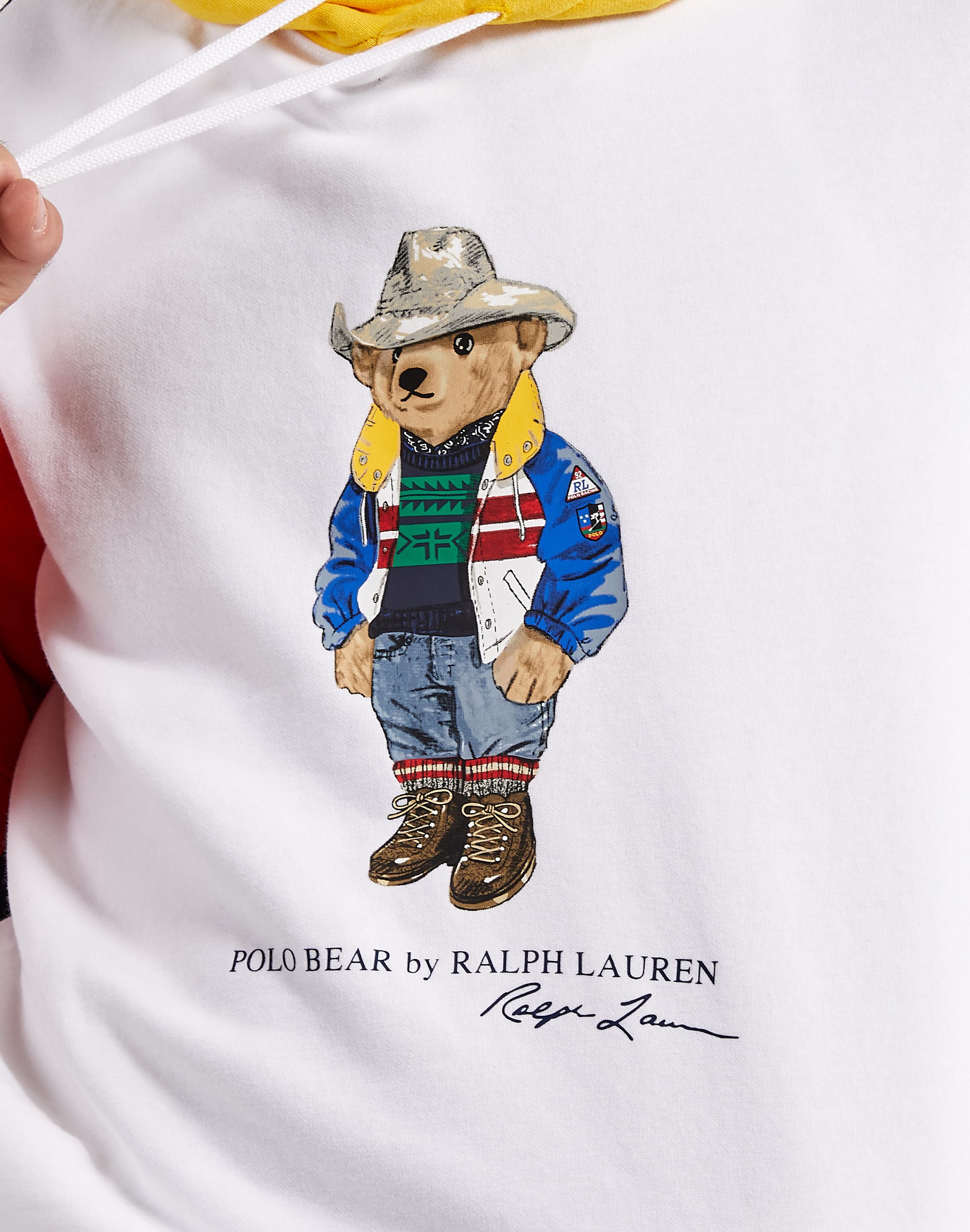 Polo Ralph Lauren Polo Bear Colorblocked Fleece Hoodie