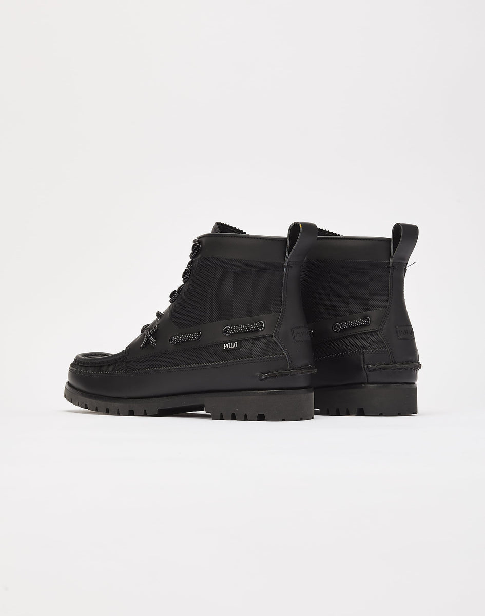 polo ralph lauren ranger boots navy blue