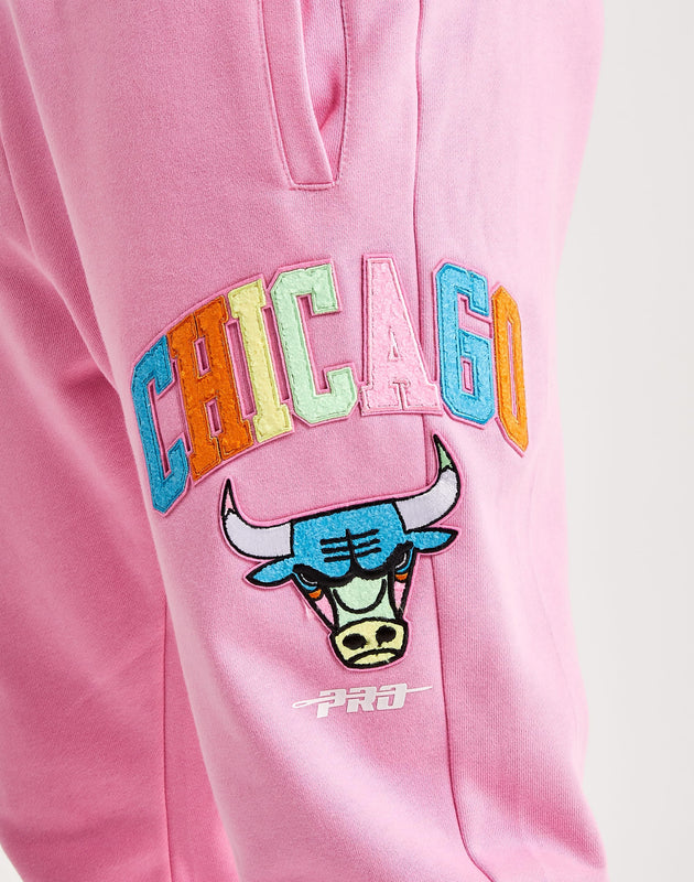Pro Standard Chicago Bulls Pro Team Pink Dye Men Shorts Pink Dye