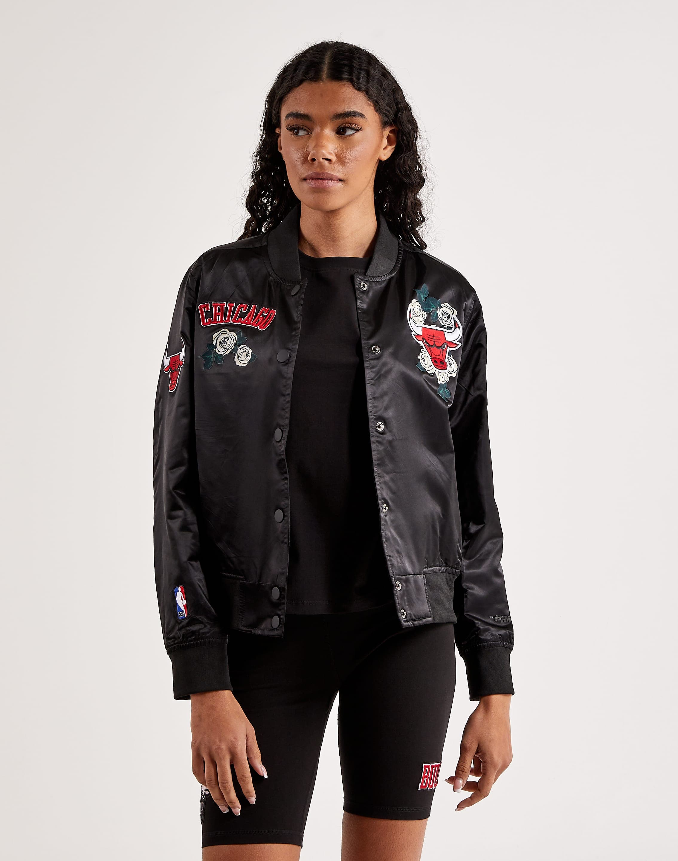 Pro Standard Chicago Bulls Rose Satin Varsity Jacket – DTLR