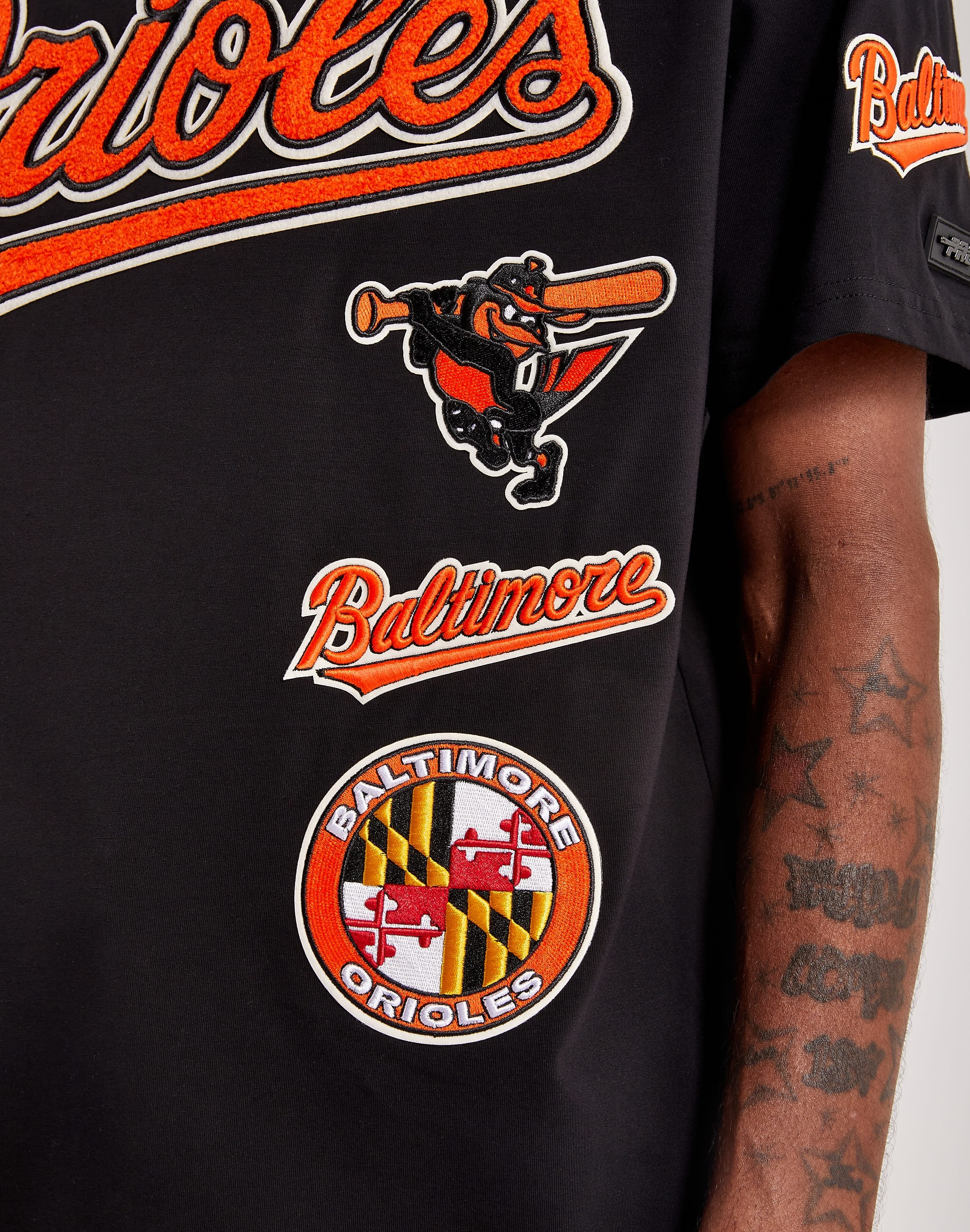 Baltimore Orioles Nike Tee T-shirt men's size L vintage tee