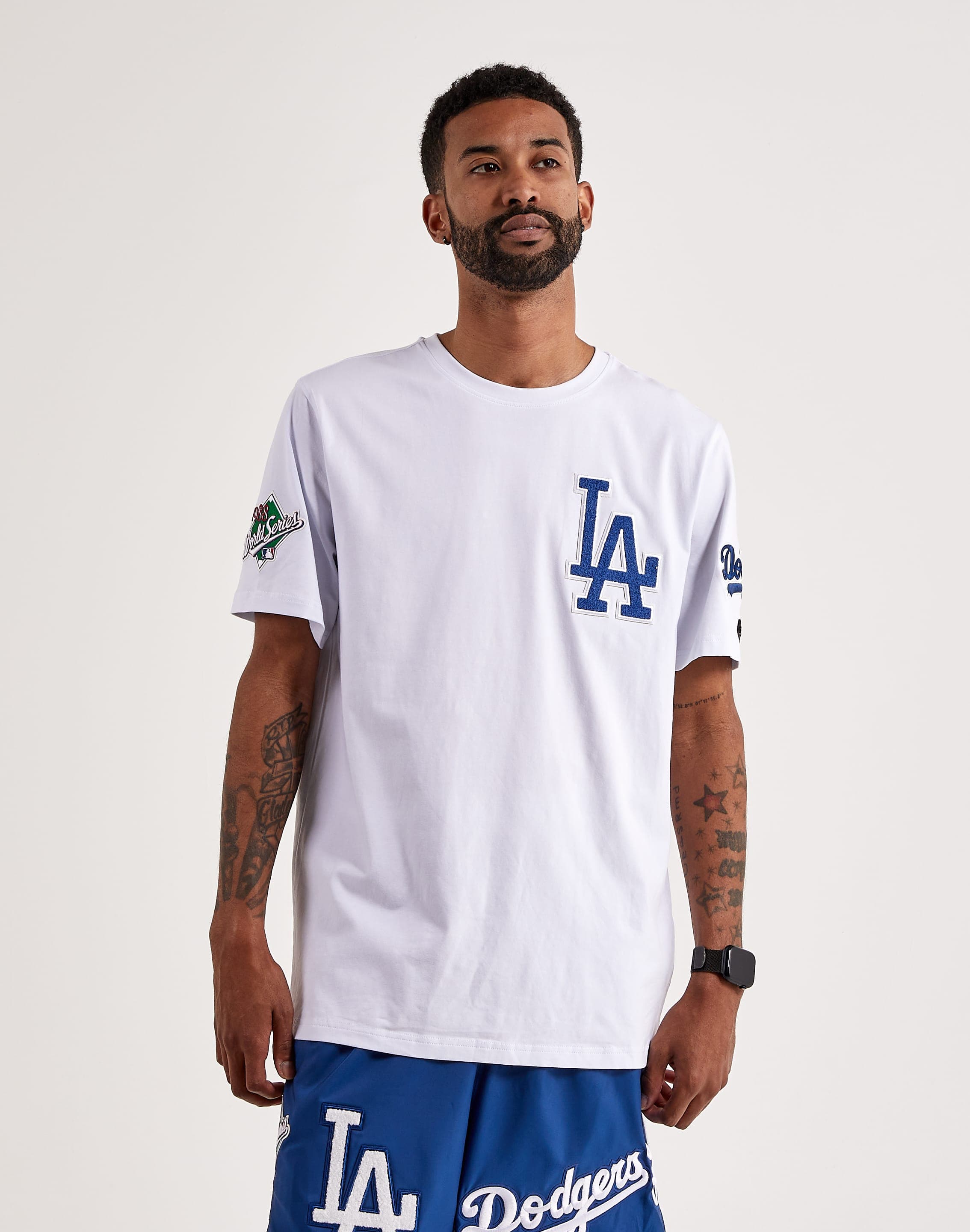 Pro Standard Men Pro Standard Los Angeles Dodgers Tee White 2xlg