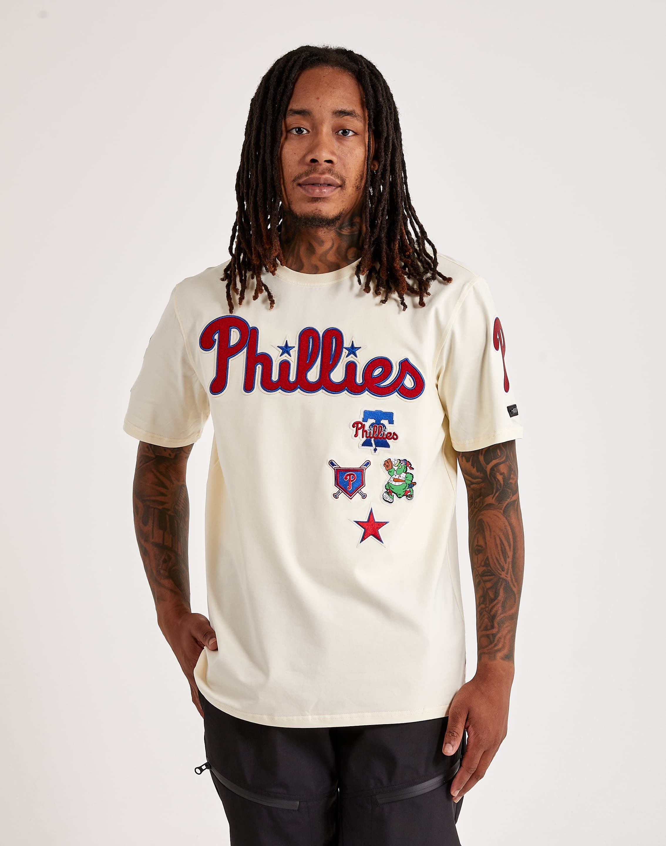 phillies dress shirt Philadelphia Phillies Cooperstown Cutter & Buck Skyline Recycled Pinstripe Mens Long Sleeve Button Down Dress Shirt