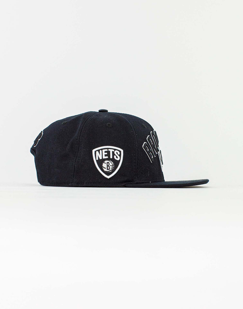 Pro Standard Nba Brooklyn Nets Stacked Logo Snapback – DTLR