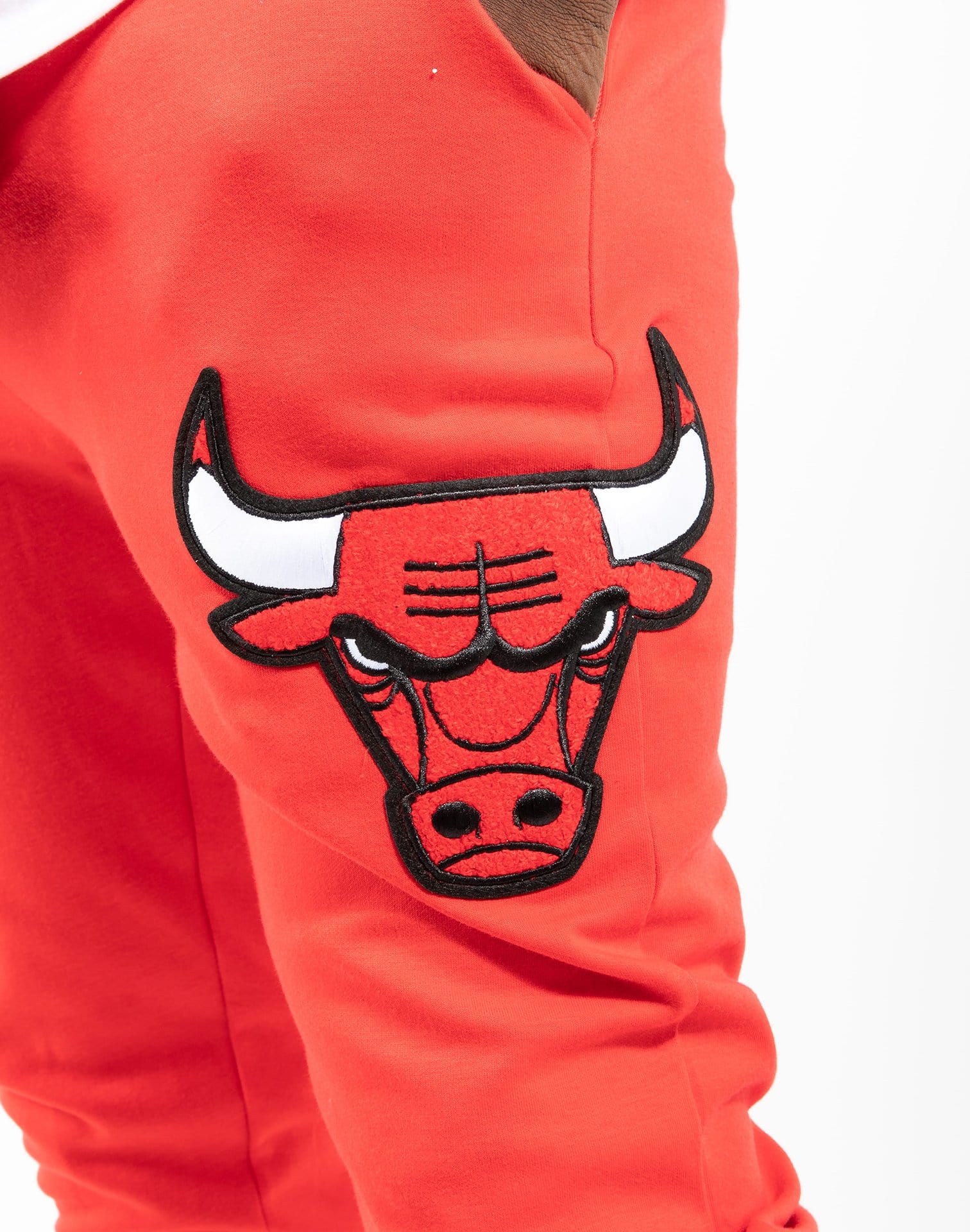 Pro Standard Mens Chicago Bulls Bulls Logo Joggers - Mens Red