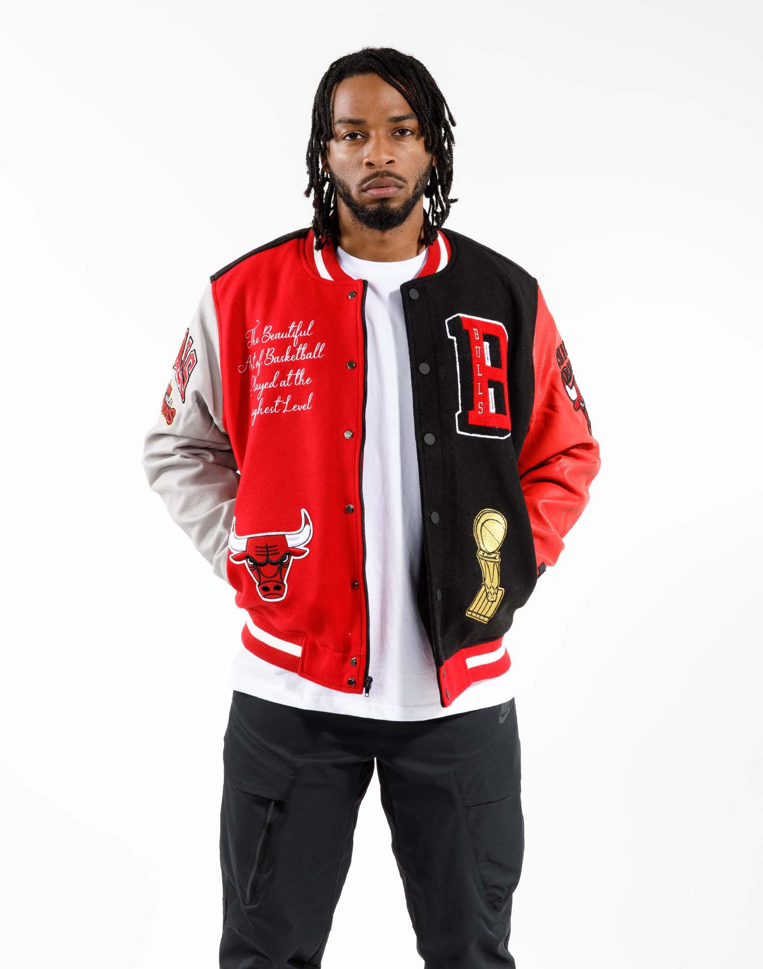 Official Chicago Bulls Jackets, Track Jackets, Pullovers, Coats