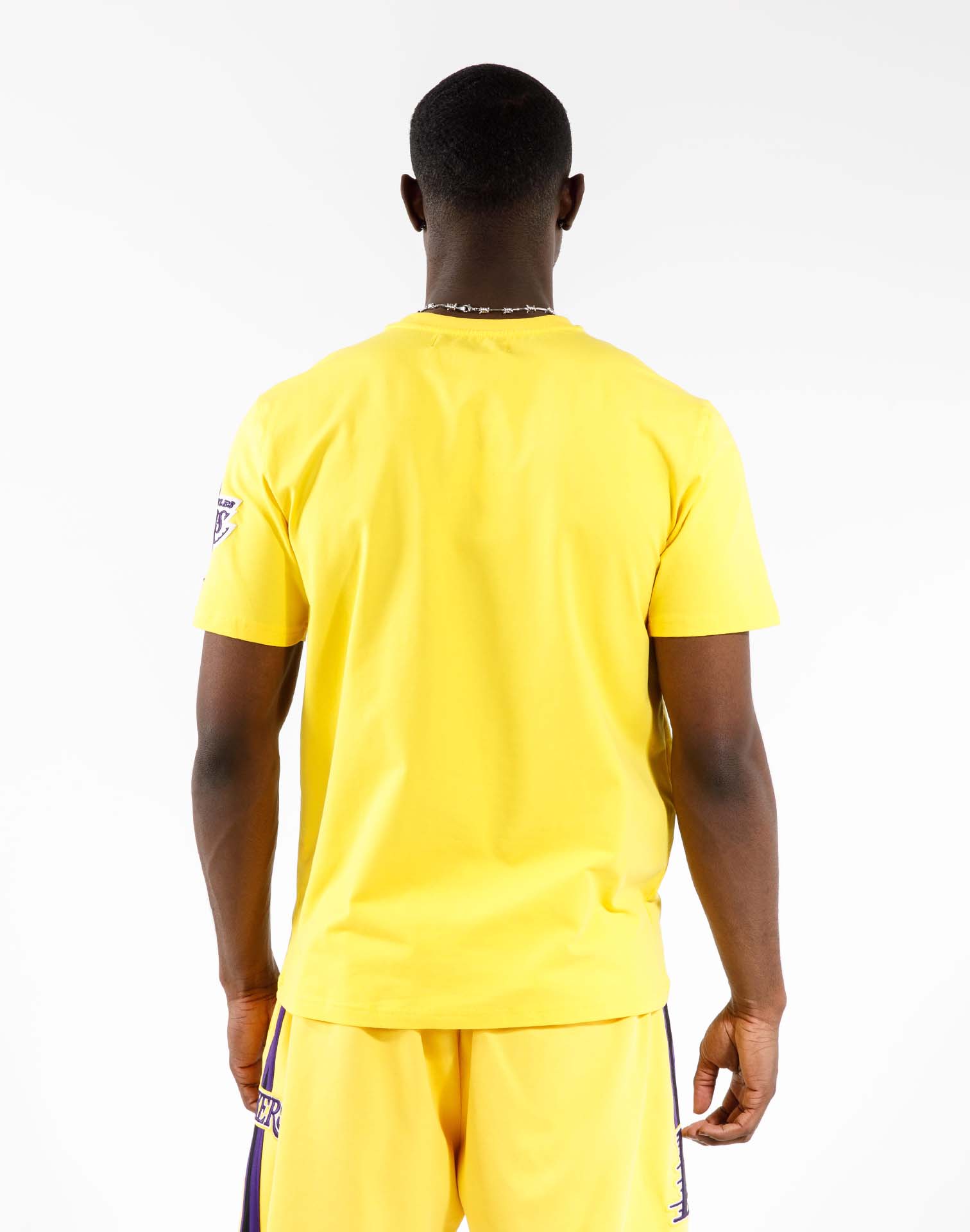 Dotted Front Back Los Angeles Lakers Tee – Lakers Store