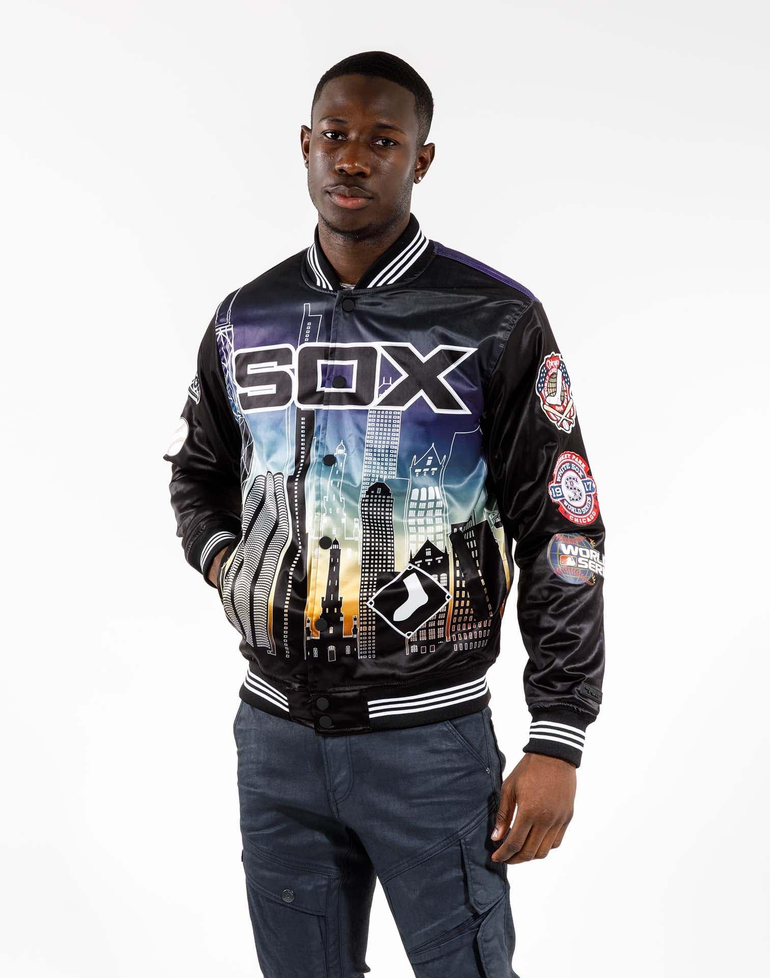 Pro Standard Chicago White Sox Mash Up Varsity Jacket – DTLR