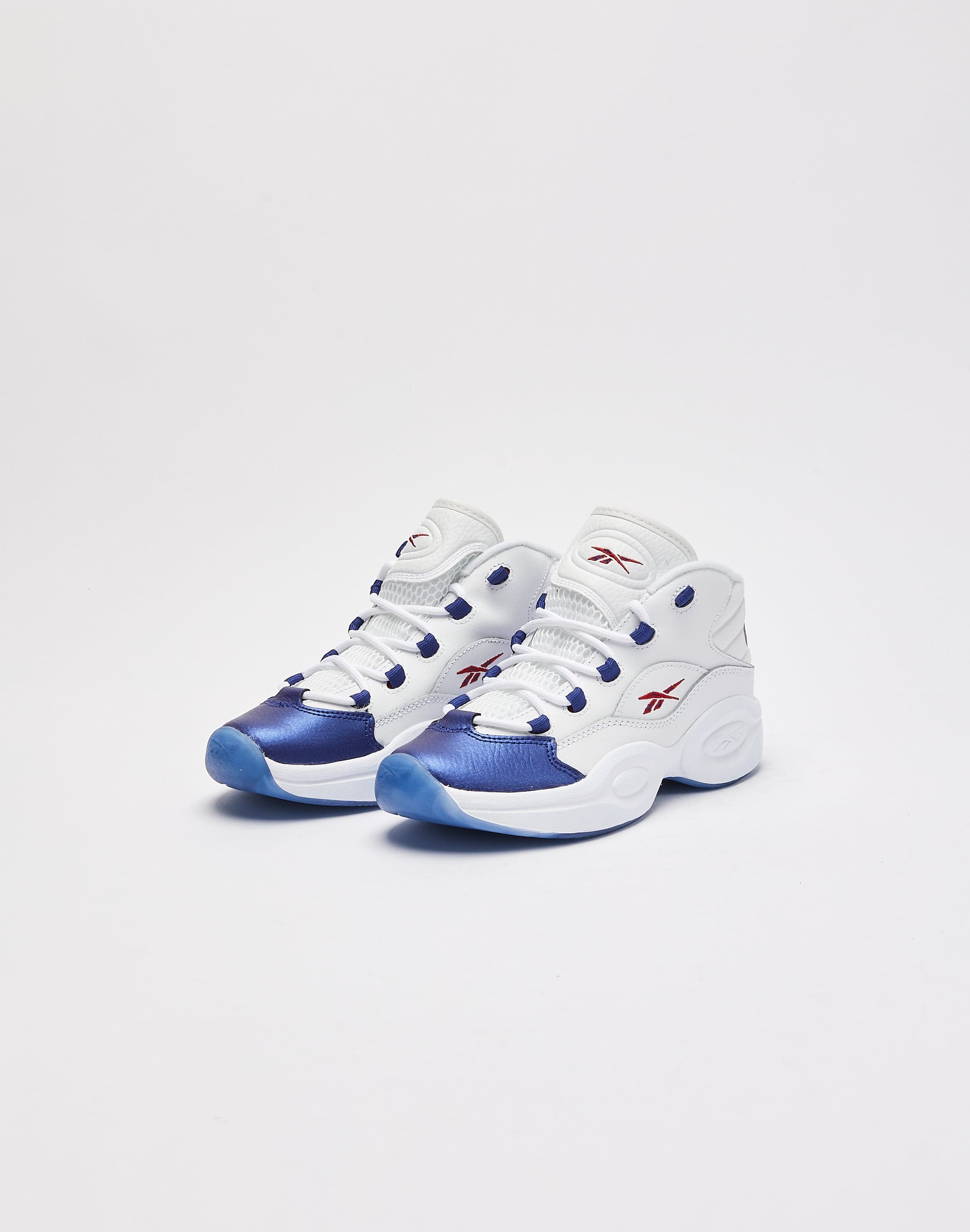 Reebok Question Mid 'Blue Toe' Pre-School – DTLR