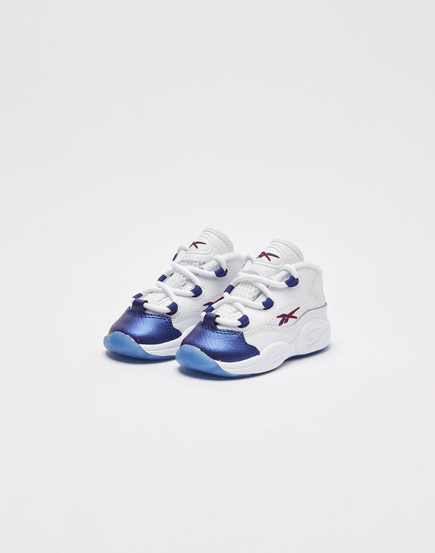 Reebok Question Mid 'Blue Toe' Toddler – DTLR