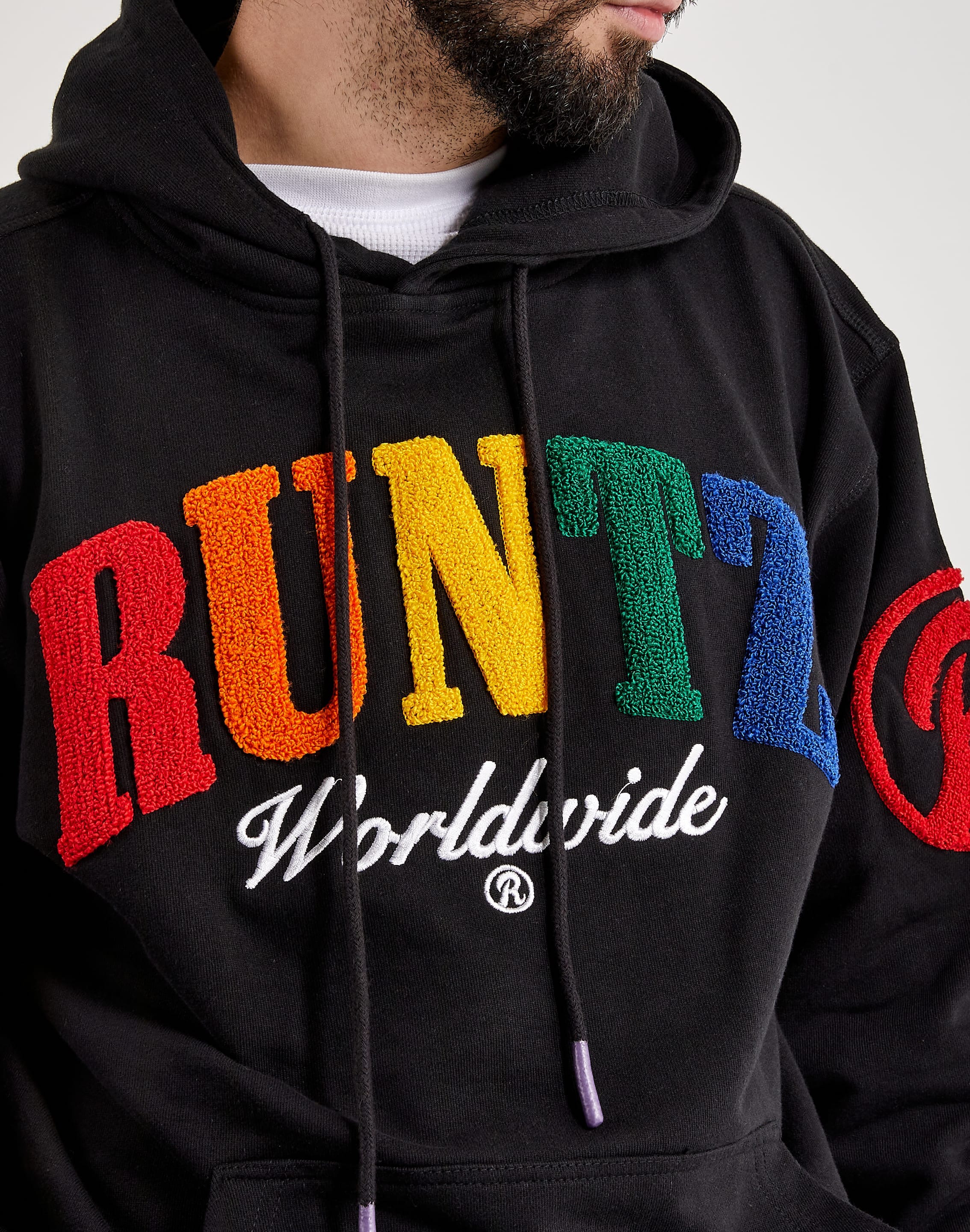 Runtz R Logo Runtz Rainbow Pullover Hoodie – DTLR