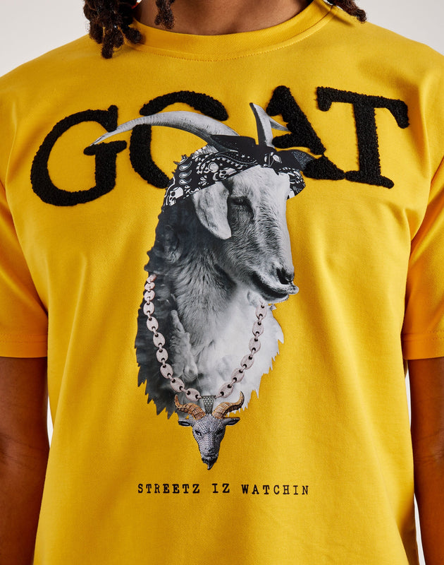 Streetz Iz Watchin Goat Tee – DTLR