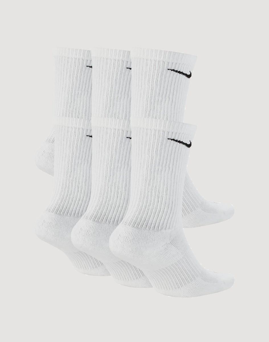 Nike Everyday Cushioned Crew Socks 6-Pack – DTLR