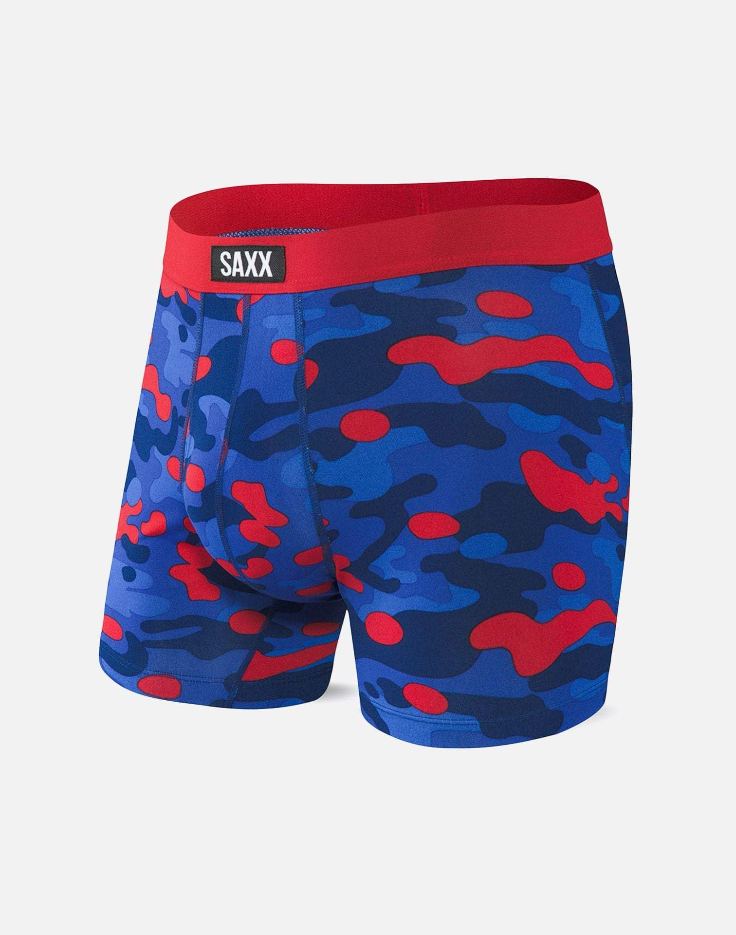 Saxx Underwear Usa Co WATER CAMO BOXER BRIEFS