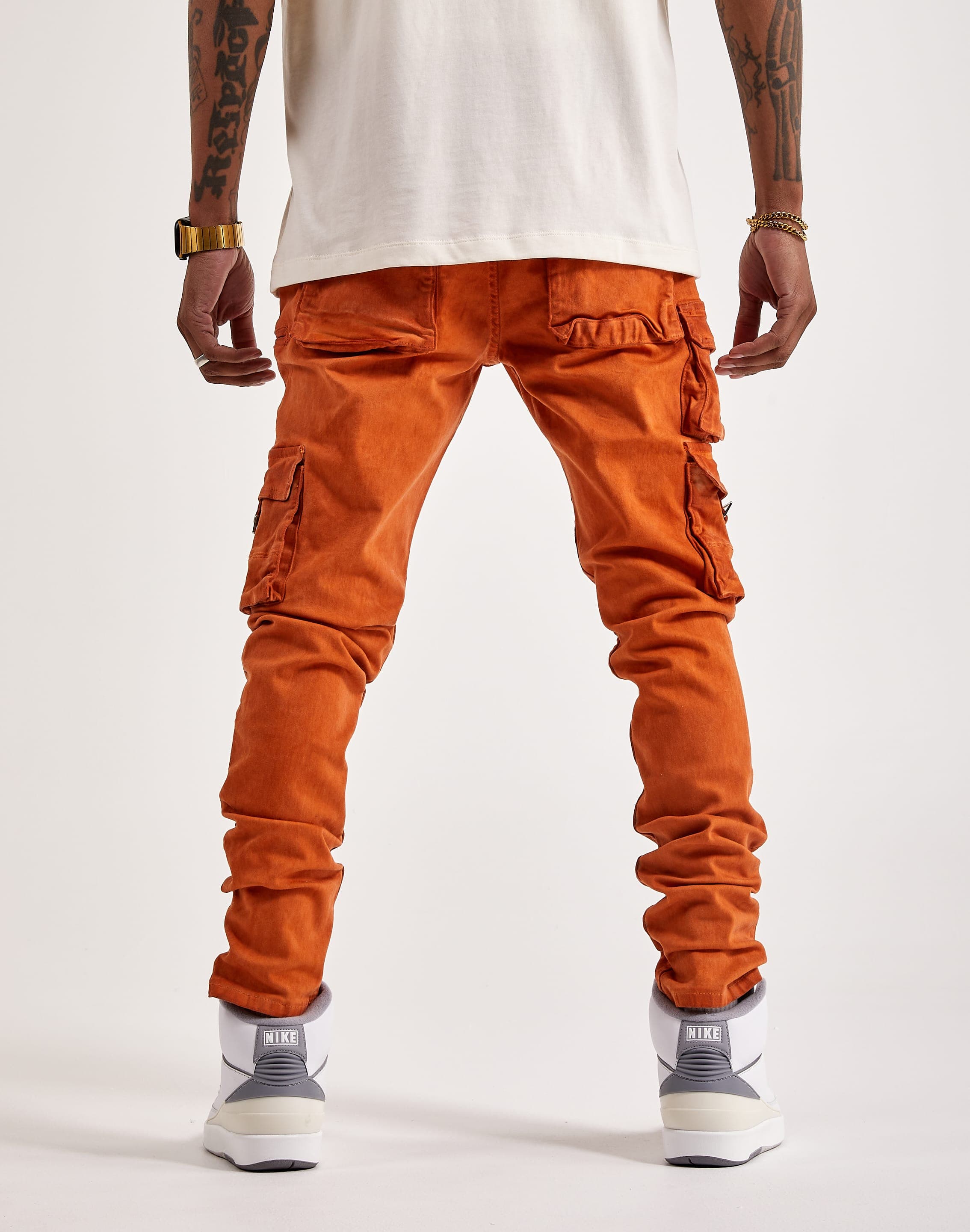 Buy Jack  Jones Orange Regular Fit Joggers for Mens Online  Tata CLiQ