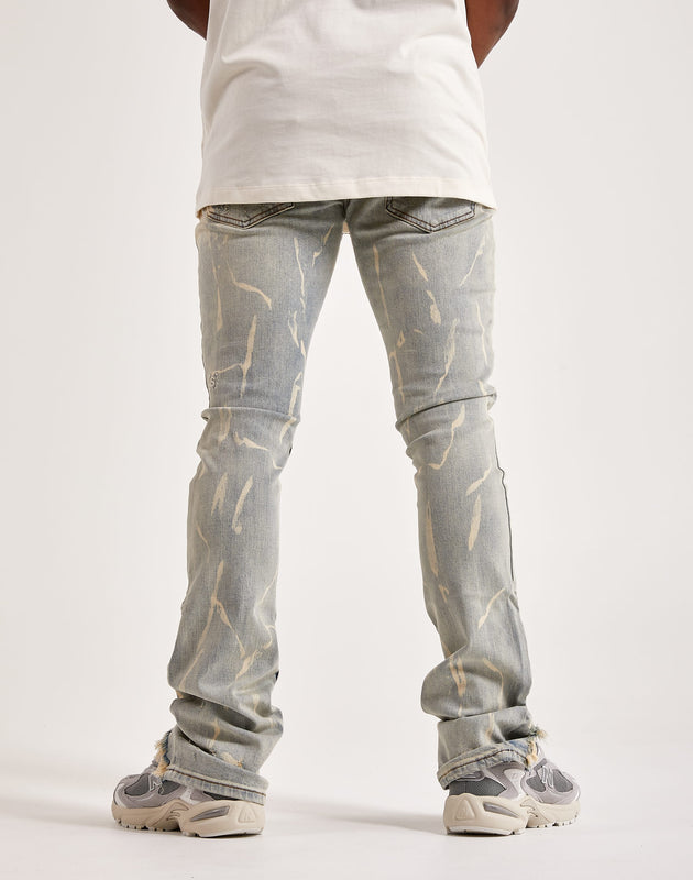 Serenity Sulfur Stacked Jeans – DTLR
