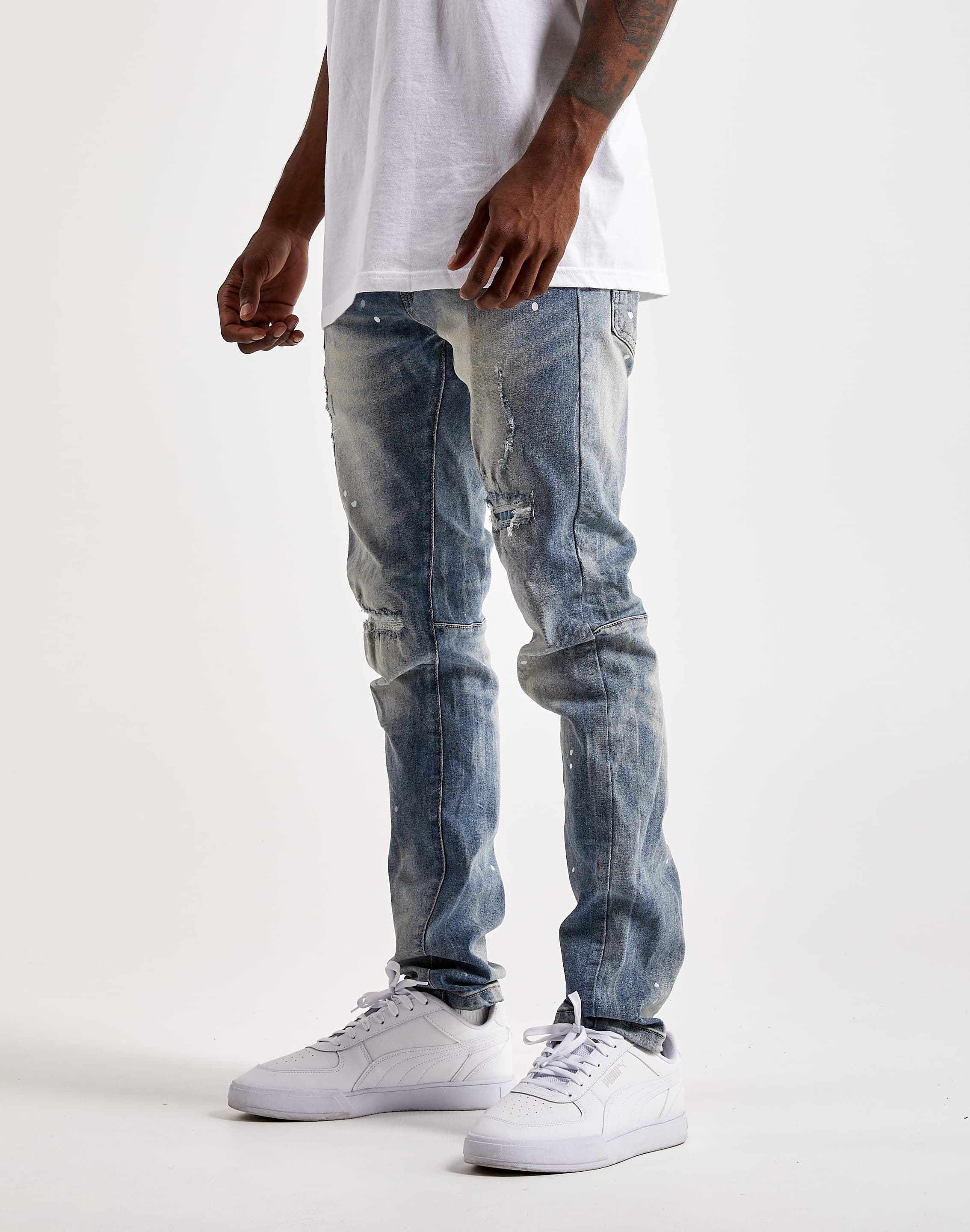 Photo of Smoke Rise Rip & Repair Jeans