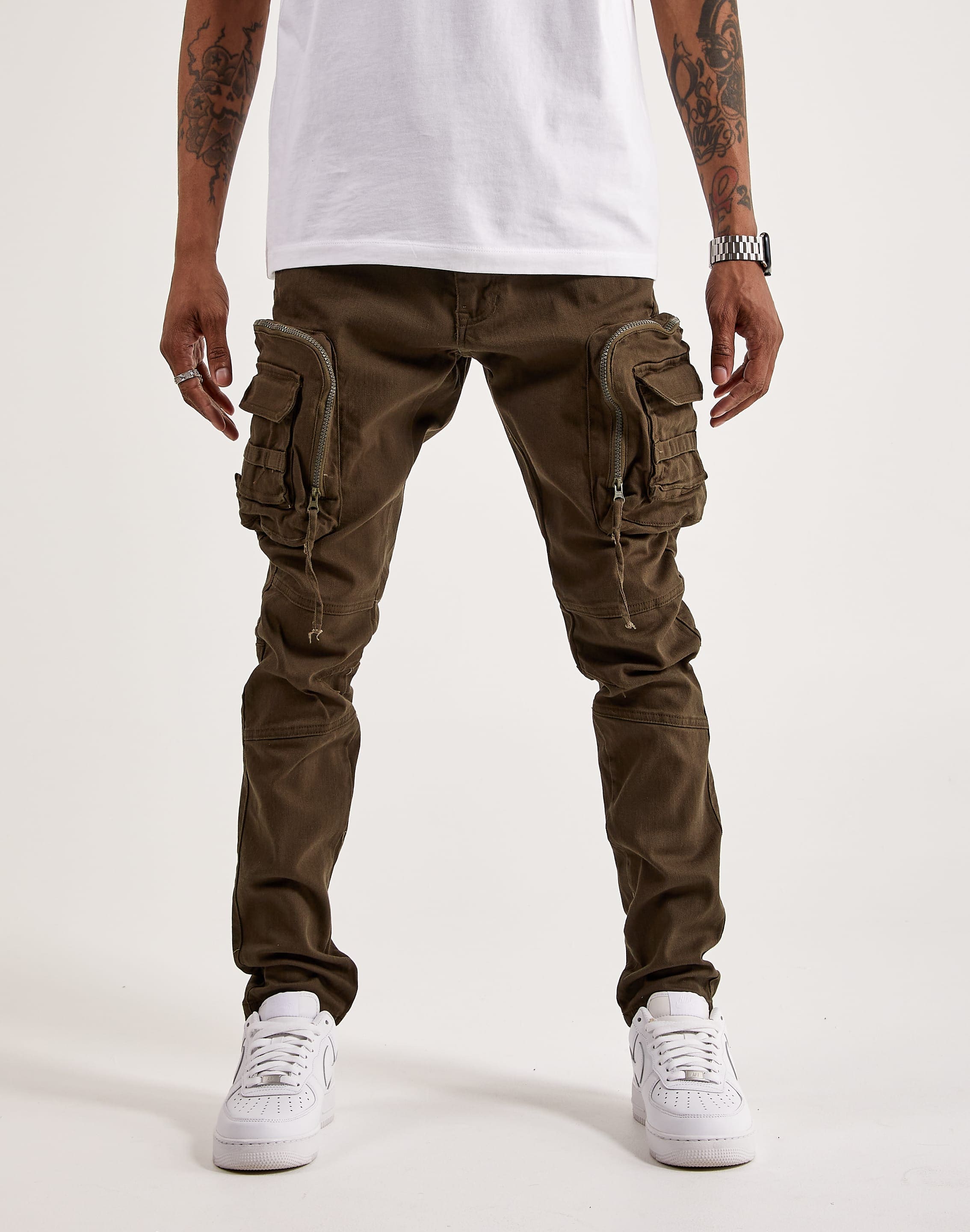 Smoke Rise Twill Slim Tapered Cargo Pants – DTLR