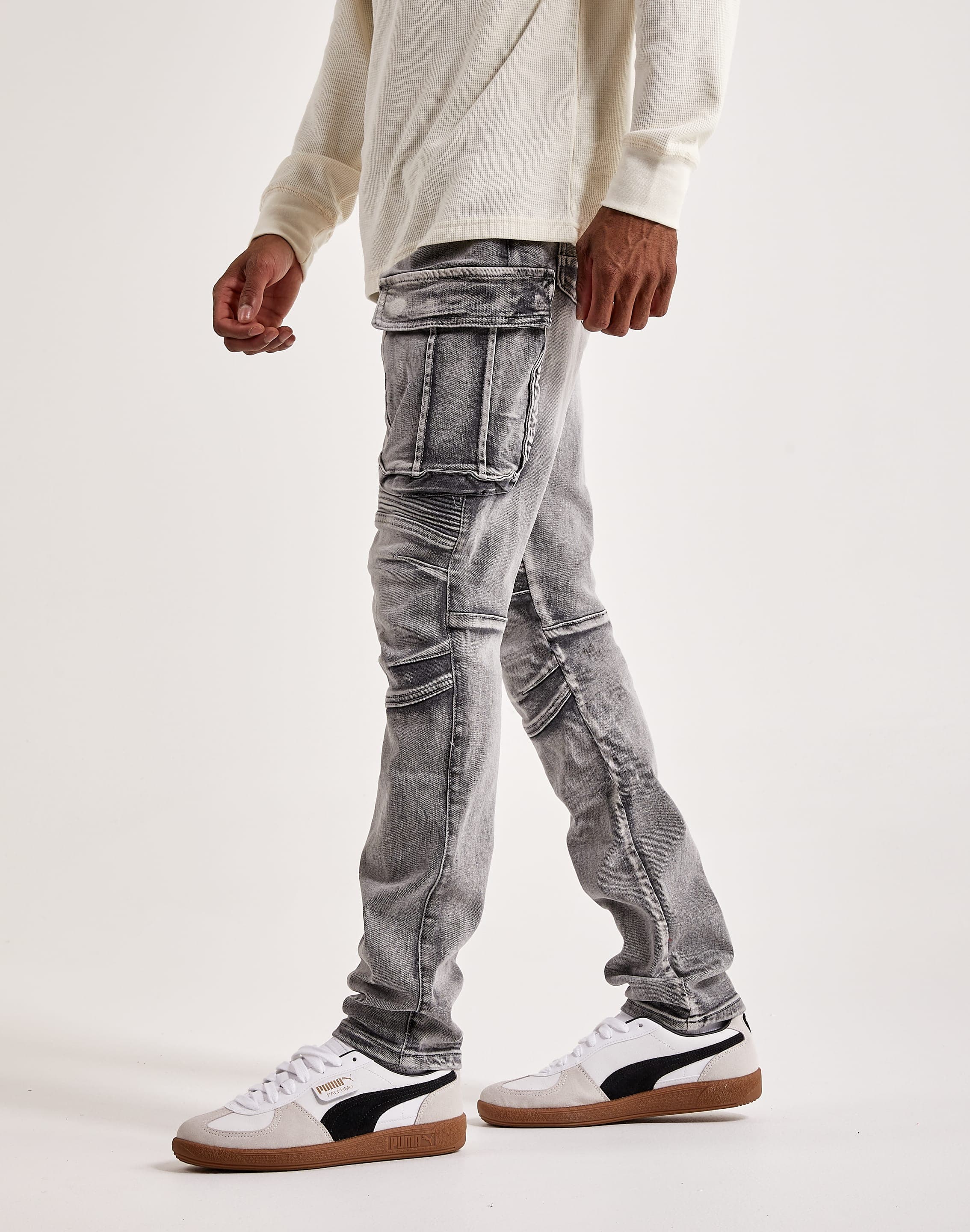 Smoke Rize Tag Smoke Rise Denim Moto Cargo Pants – DTLR