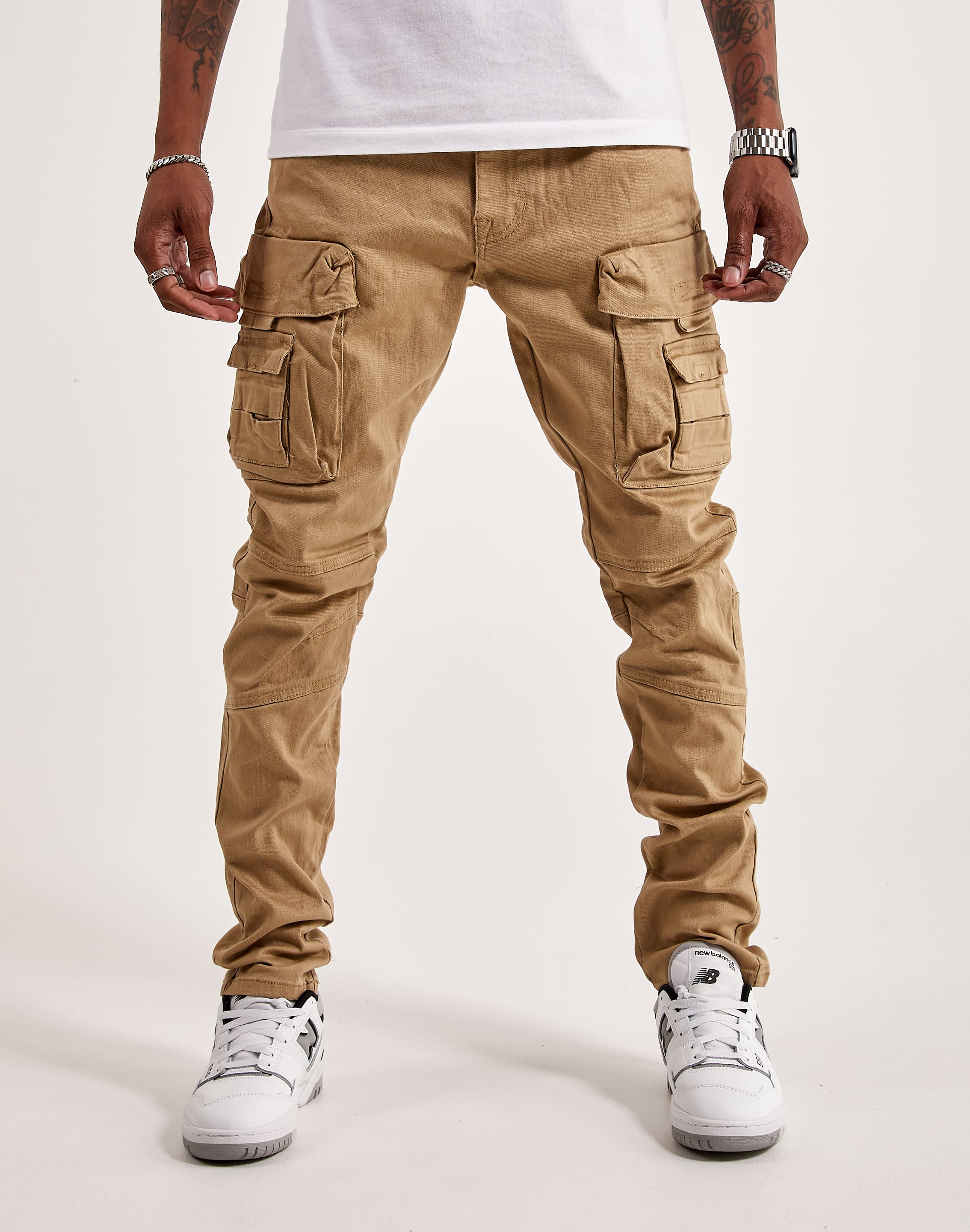 Smoke Rise Twill Slim Tapered Cargo Pants – DTLR
