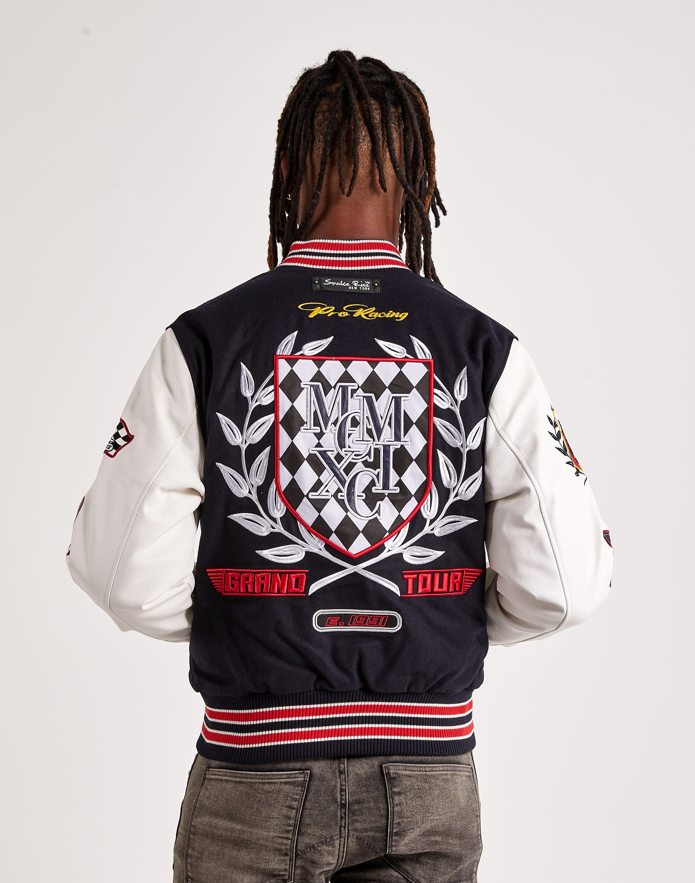 Smoke Rise Racing Varsity Jacket – DTLR