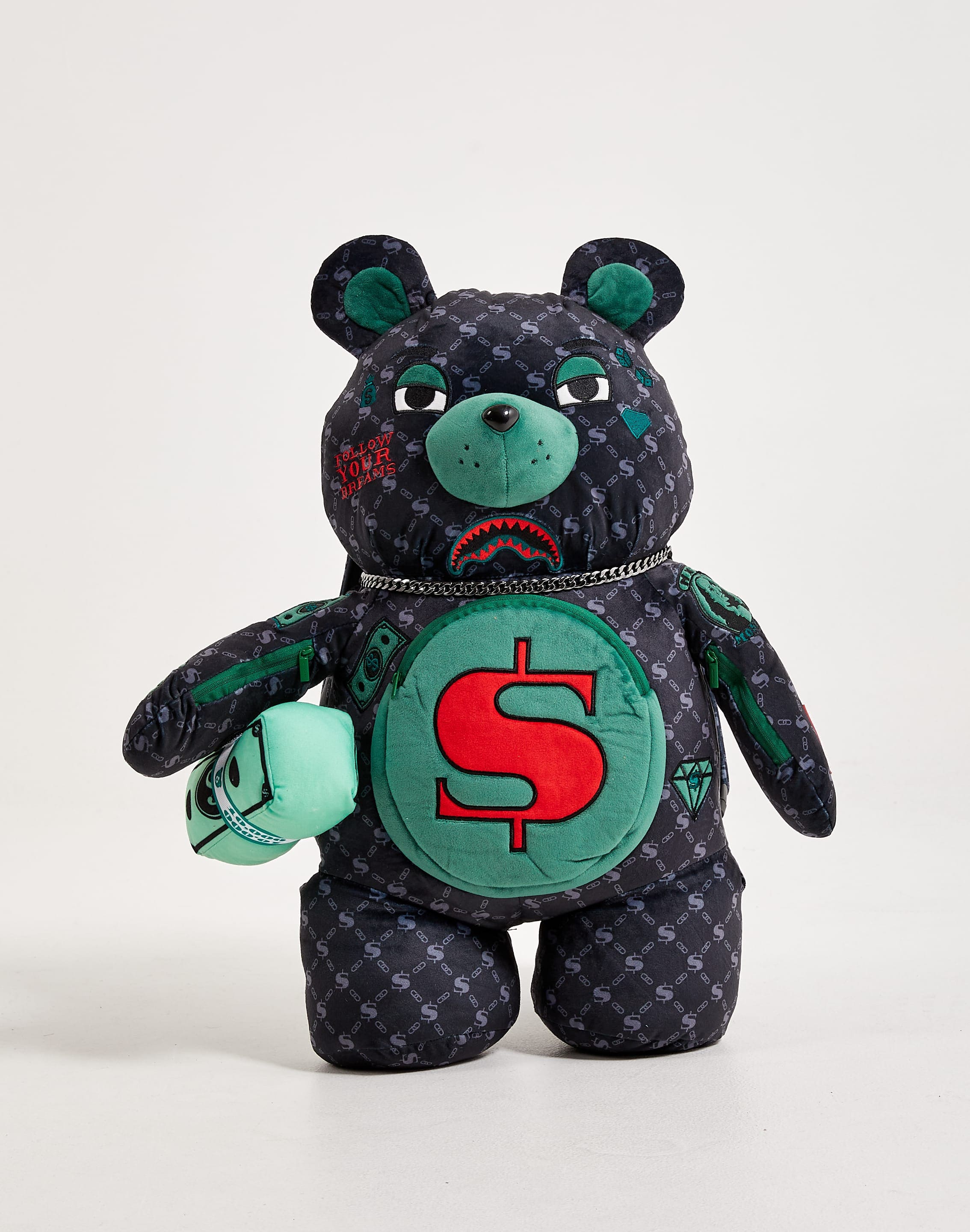 XTC LA PALAIS MEDIUM MONEYBEAR TEDDYBEAR BACKPACK