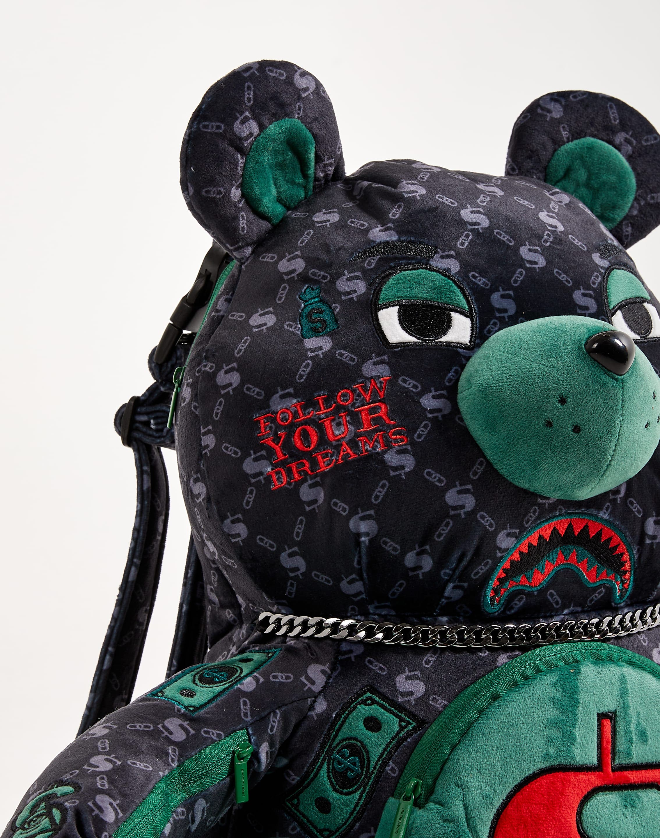 Money bear backpack Clearance