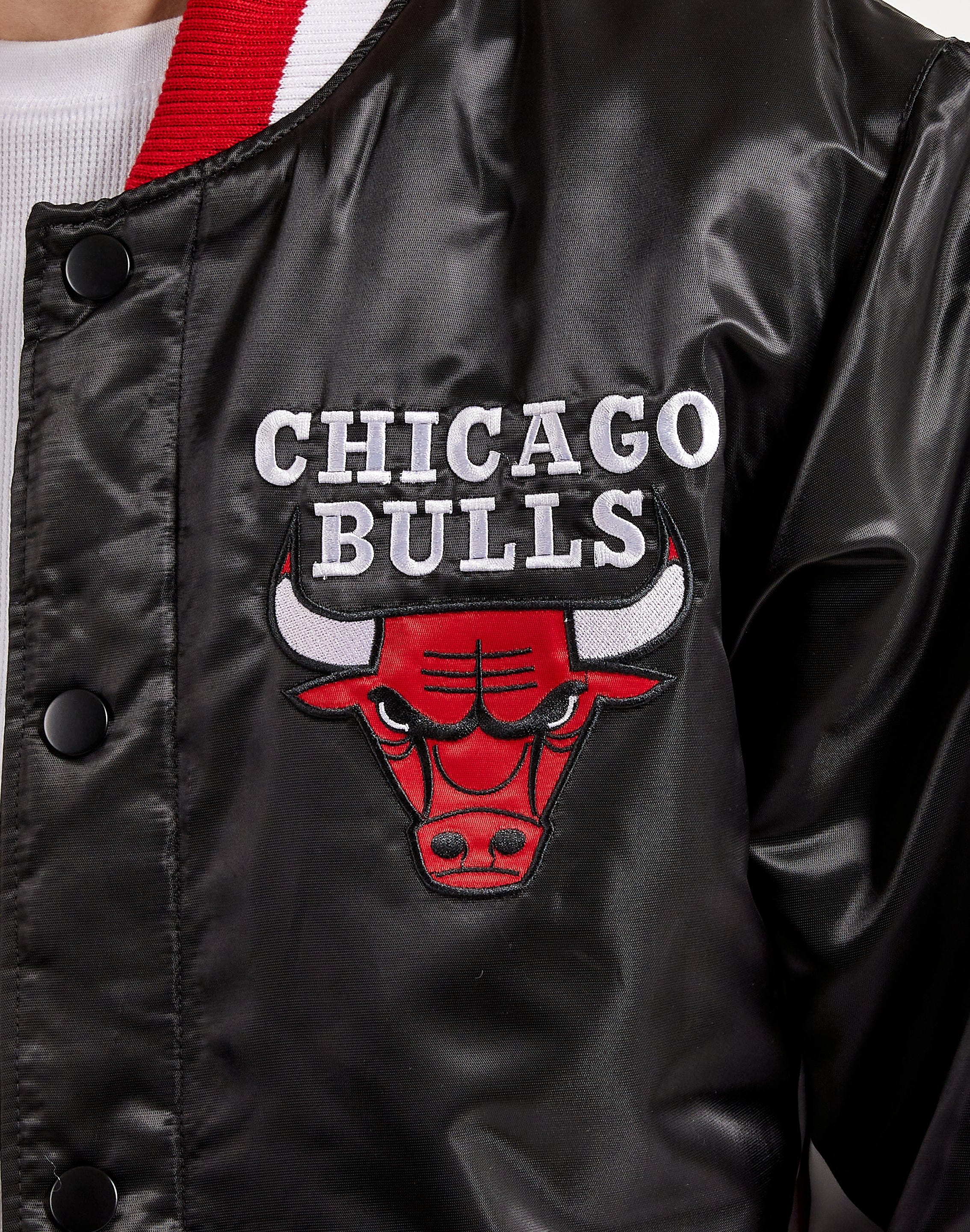 Men's Chicago Bulls Varsity Jacket - M - Black