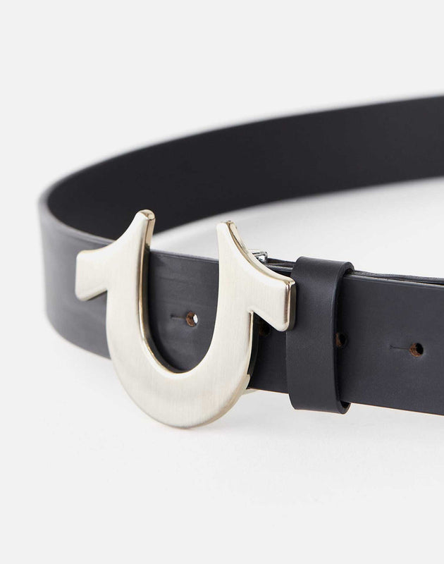 Unisex True Religion Horseshoe Buckle Belt