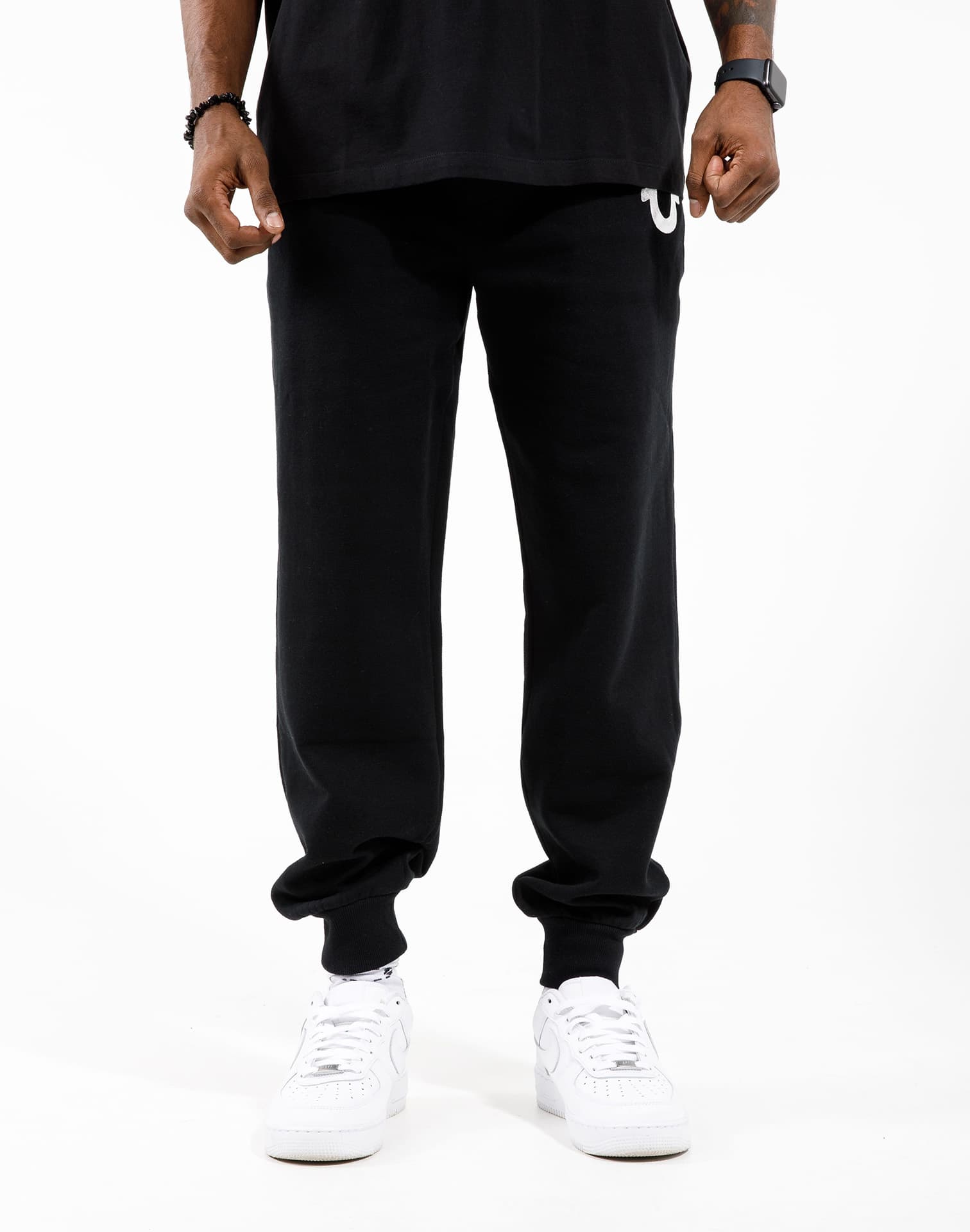 Photo of True Religion Metallic Horseshoe Joggers