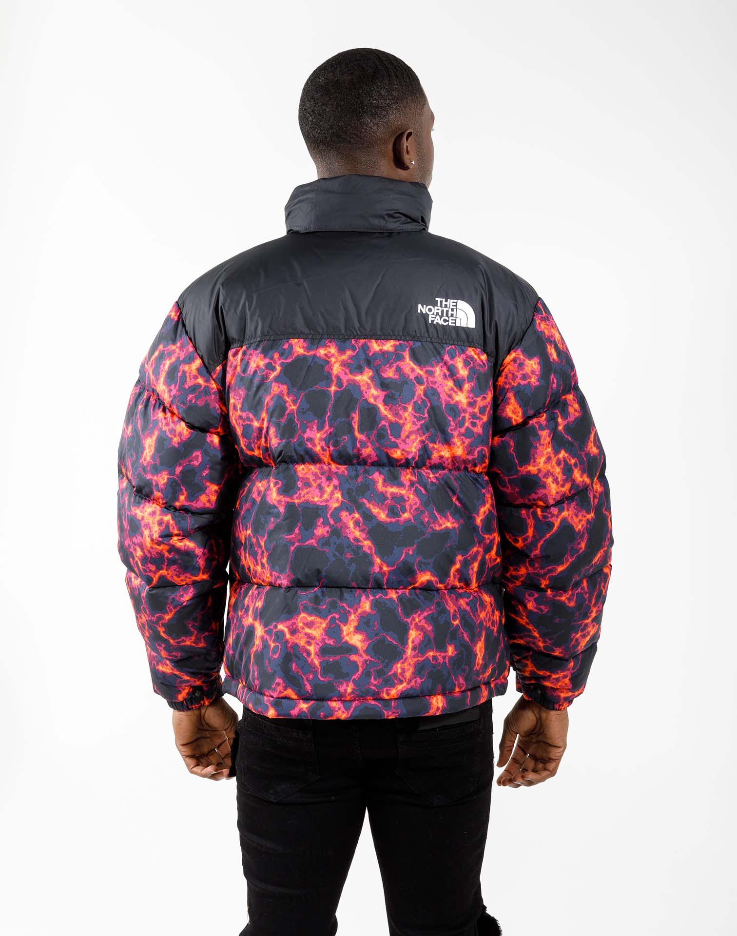 The North Face Printed  Retro Nuptse Jacket