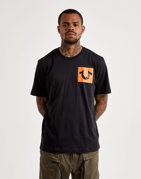 ふぁんとむ　「美品」 TRUE RELIGION flexwitme True Religion Men's Relaxed Overt Painted Tee, Optic White