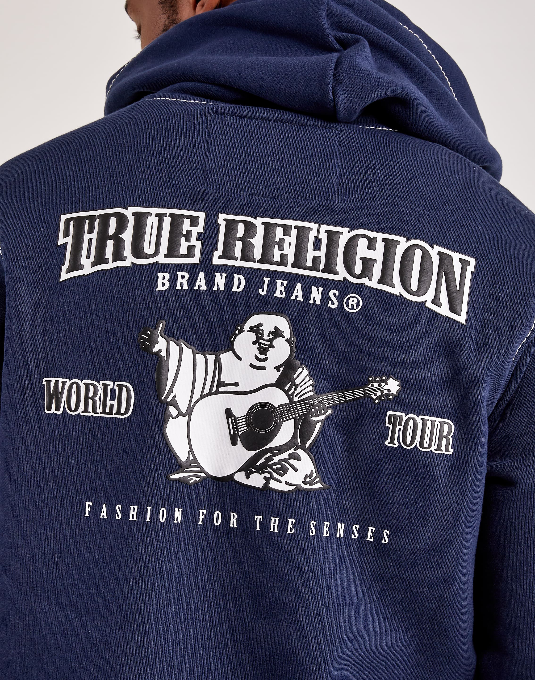 True Religion Heritage Big T Zip-Up Hoodie