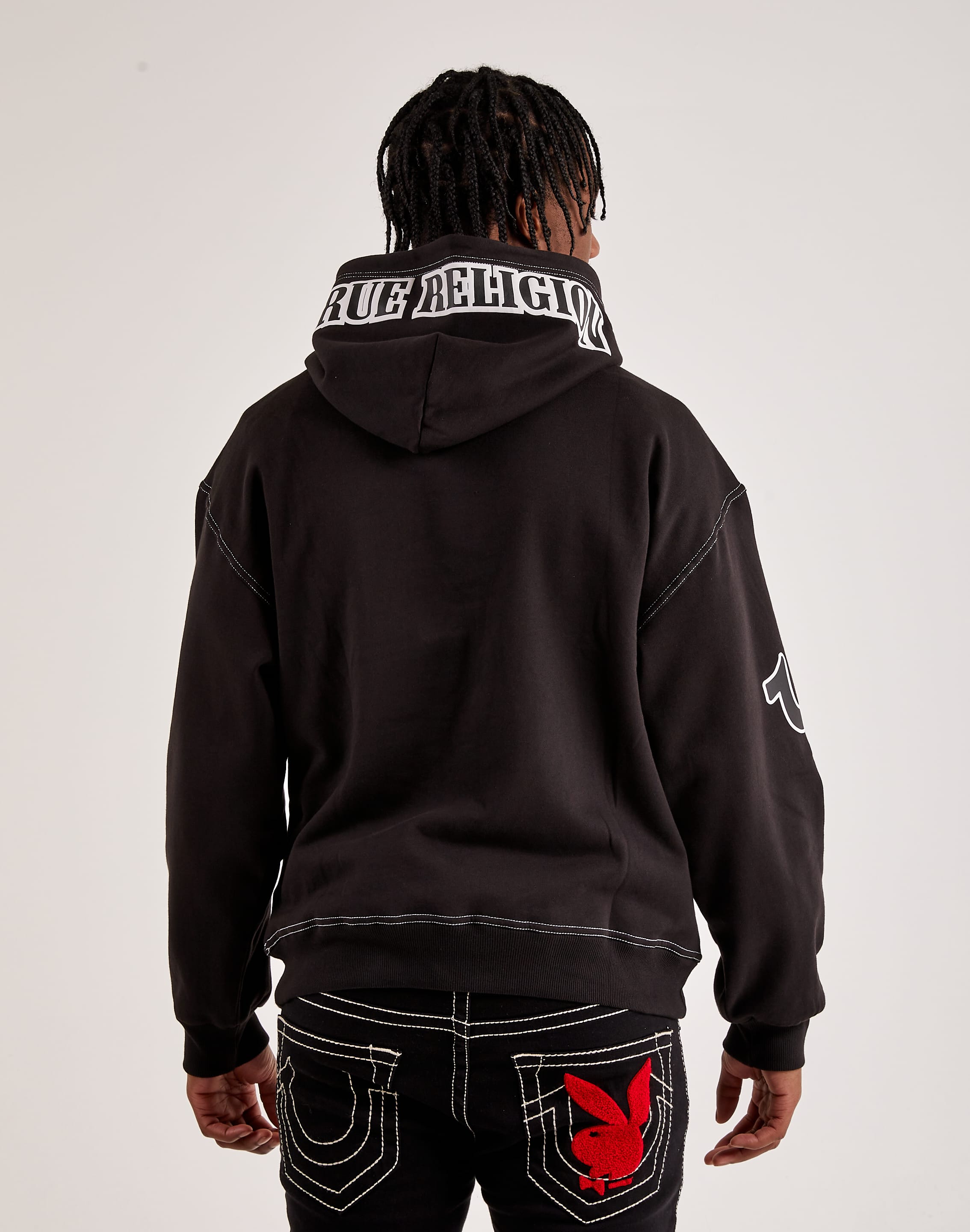 True Religion Playboy Pullover Hoodie – DTLR - Main Image