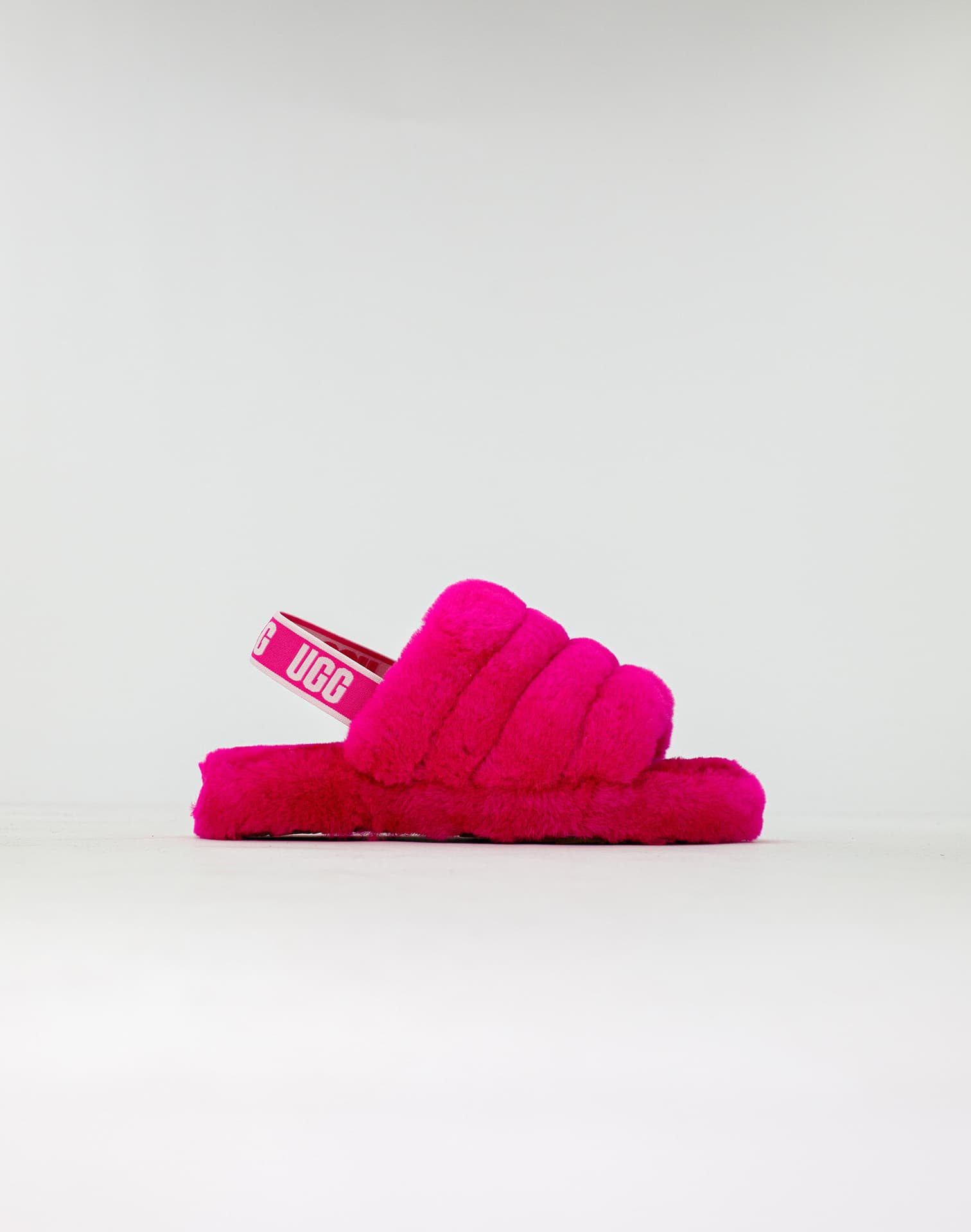 Ugg Fluff Yeah Slippers Hot Pink Pink Fluff Kids Ugg Yeah Slides