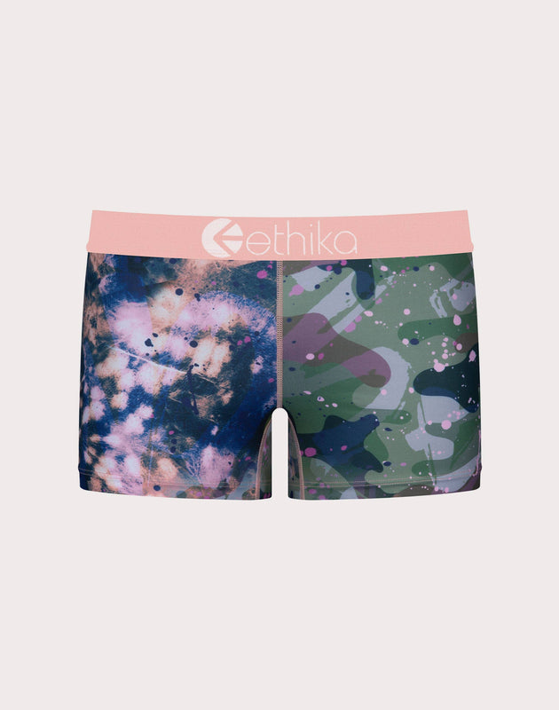 Ethika Upcycled Camo Boy Shorts DTLR