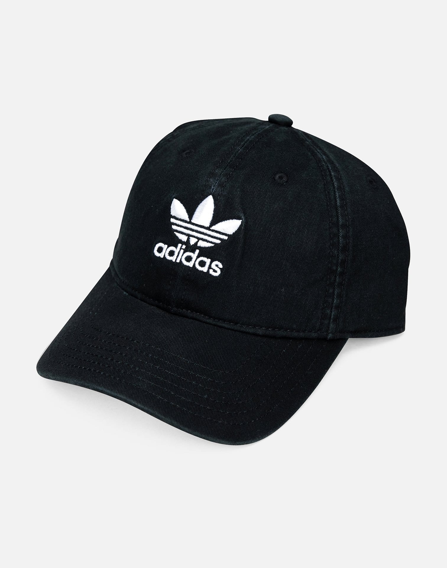 Adidas Originals Precurved Washed Strapback Hat – DTLR