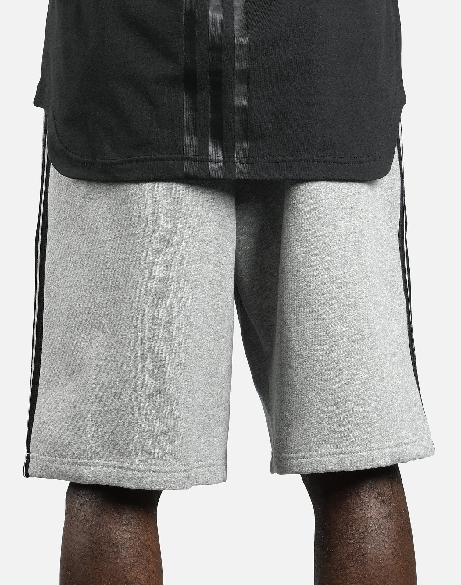 adidas Men's Essential 3-Stripes Cotton Shorts