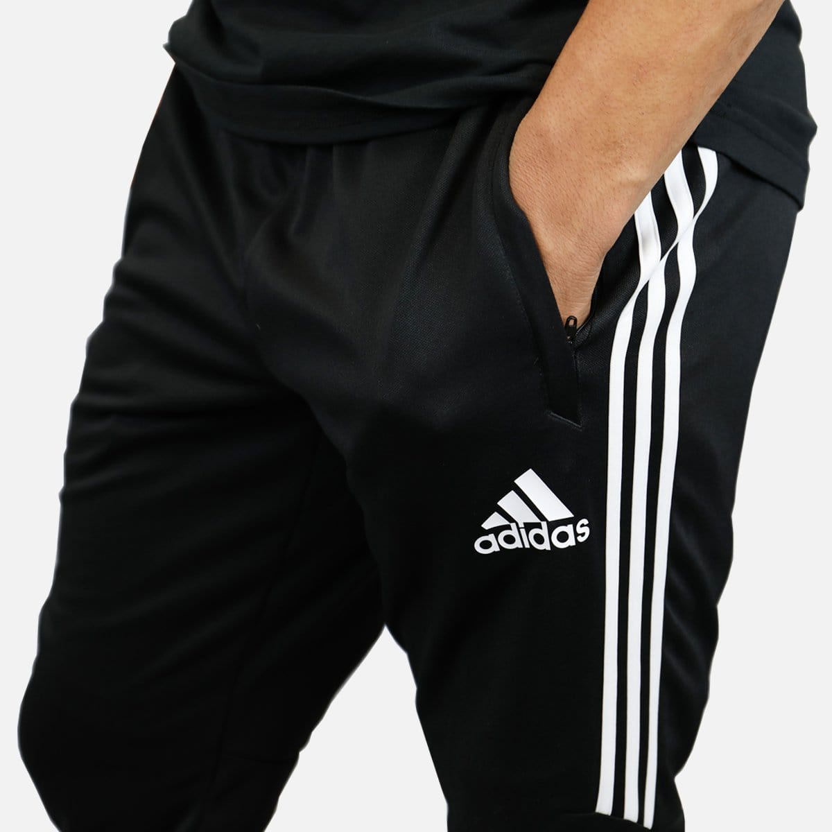 adidas Tiro 17 Training Sweatpants (Black/White)