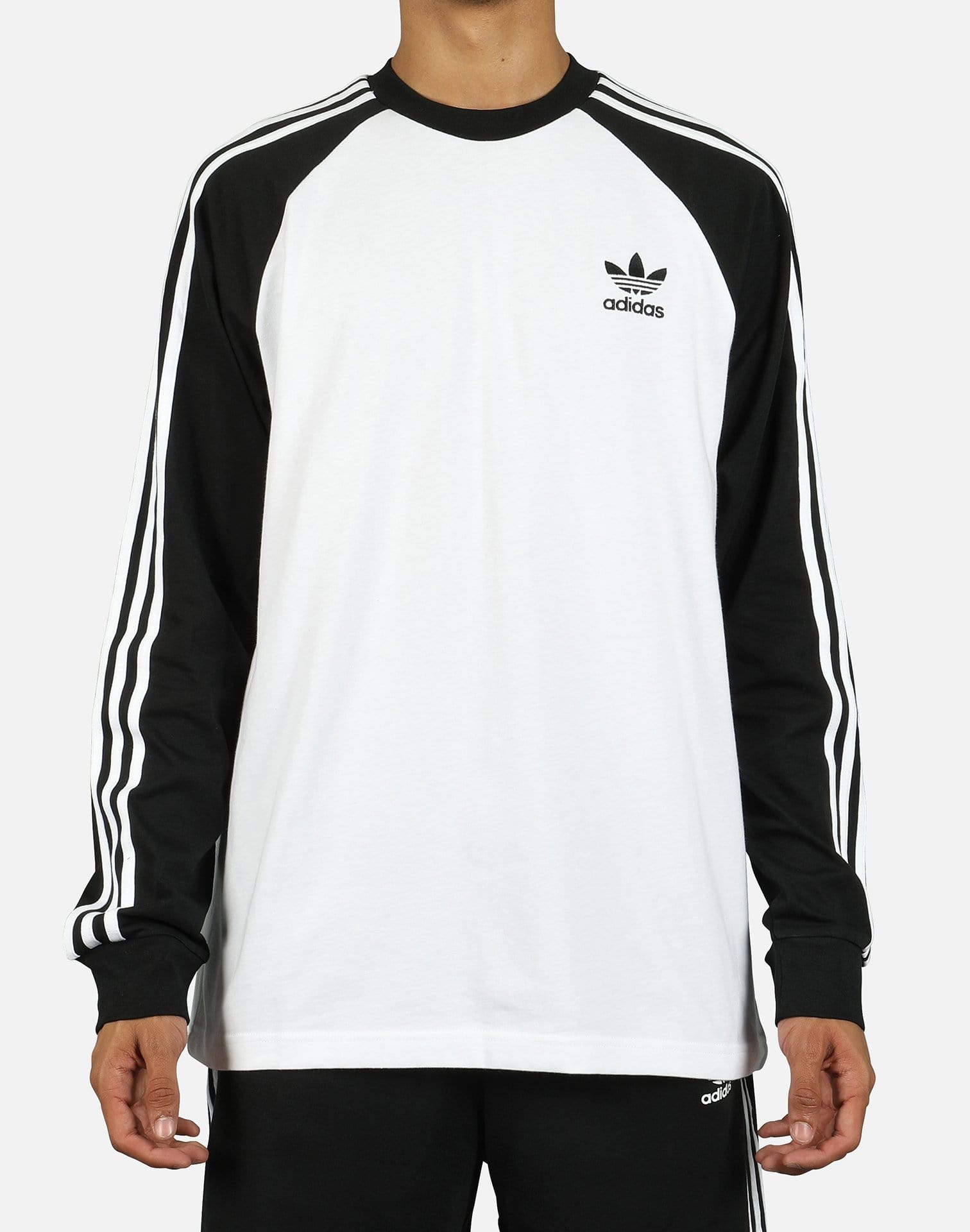 Adidas 3-STRIPES LONG SLEEVE SHIRT – DTLR