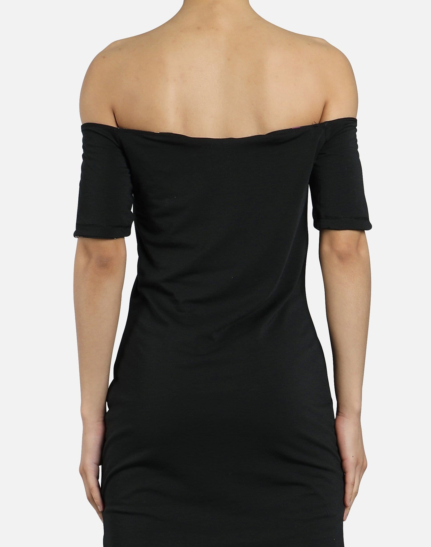 off shoulder adidas dress adidas OFF-SHOULDER LONG SLEEVE Top - Brown